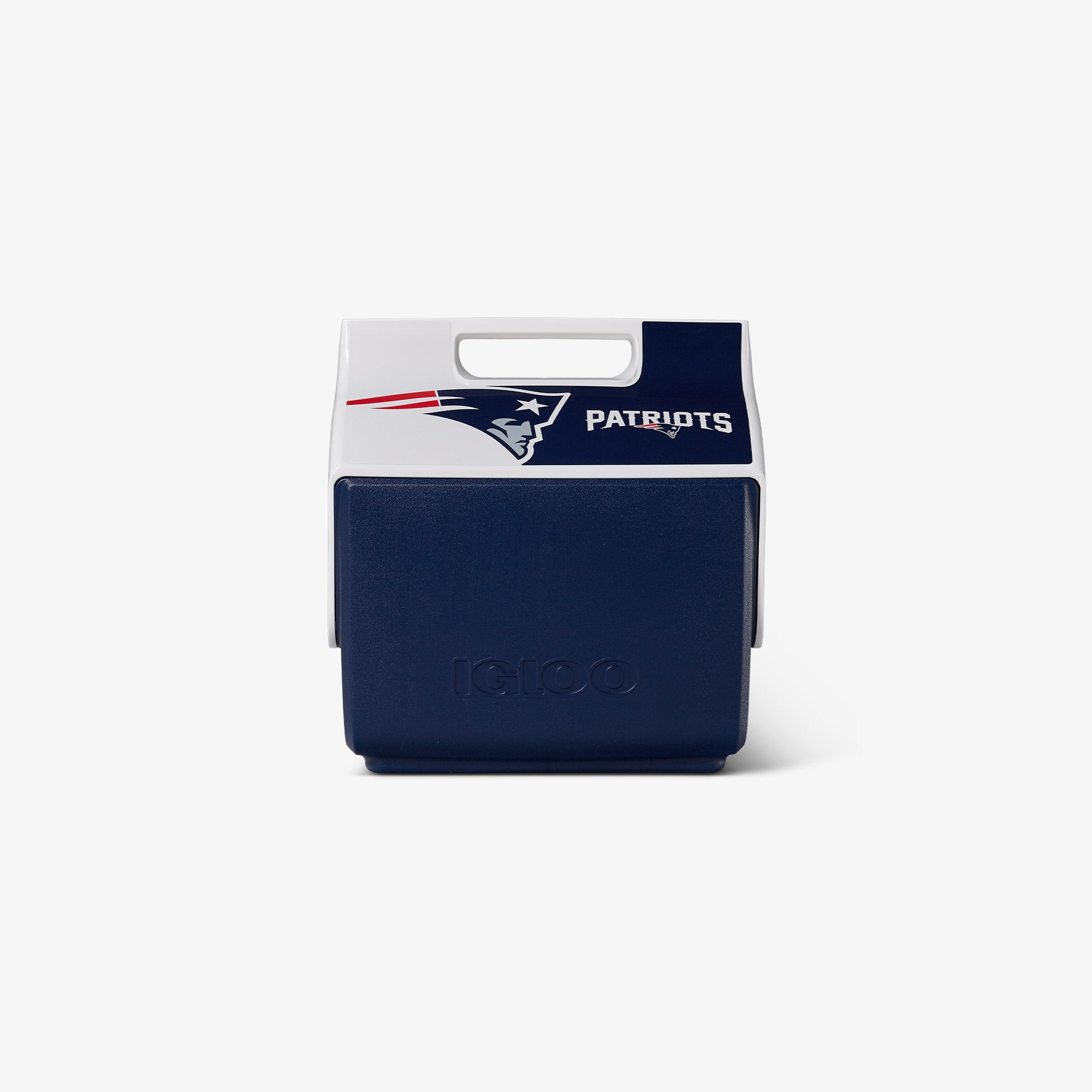 Caixa térmica New England Patriots Little Playmate de 7 qt