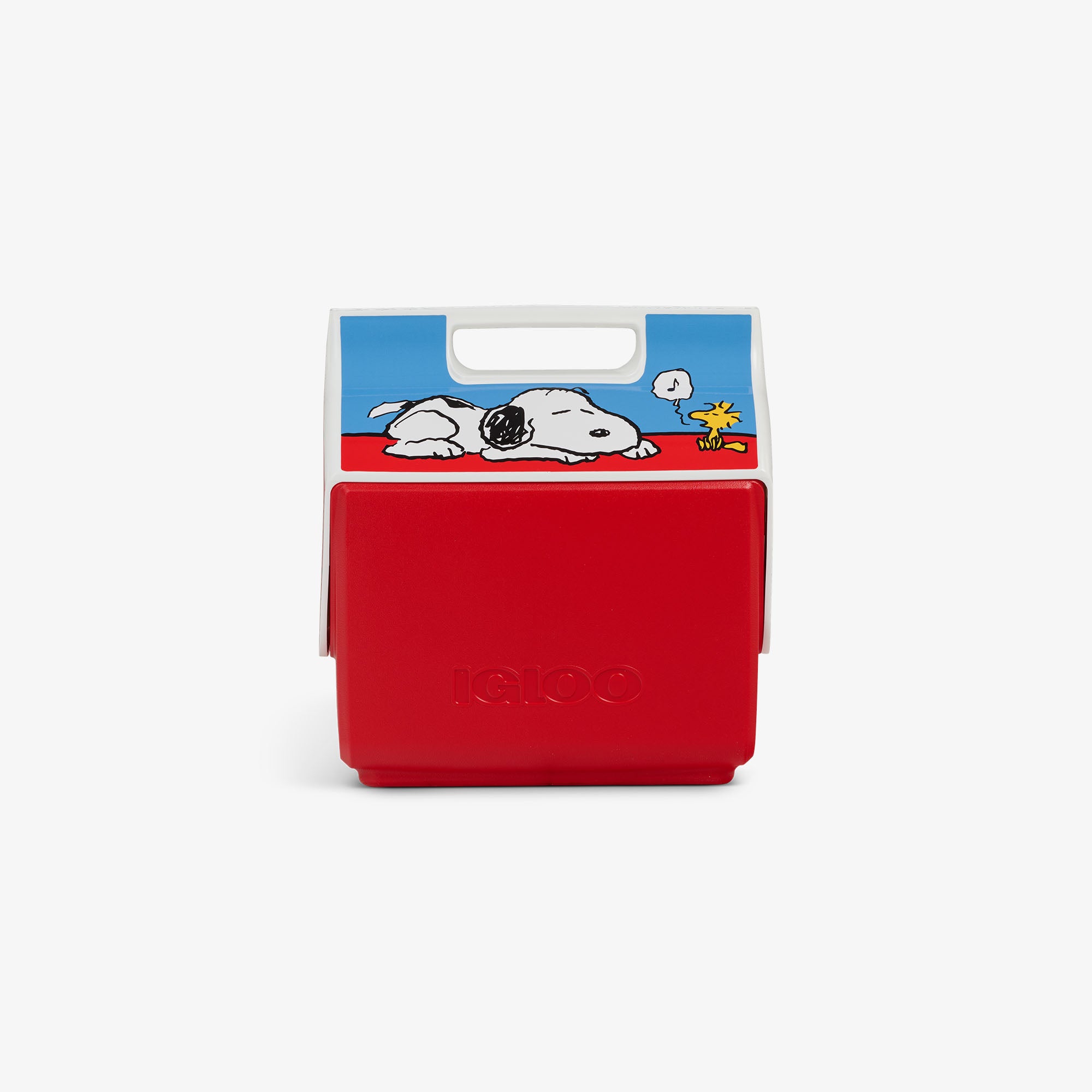 Caixa térmica Casinha do Snoopy Little Playmate de 7 qt