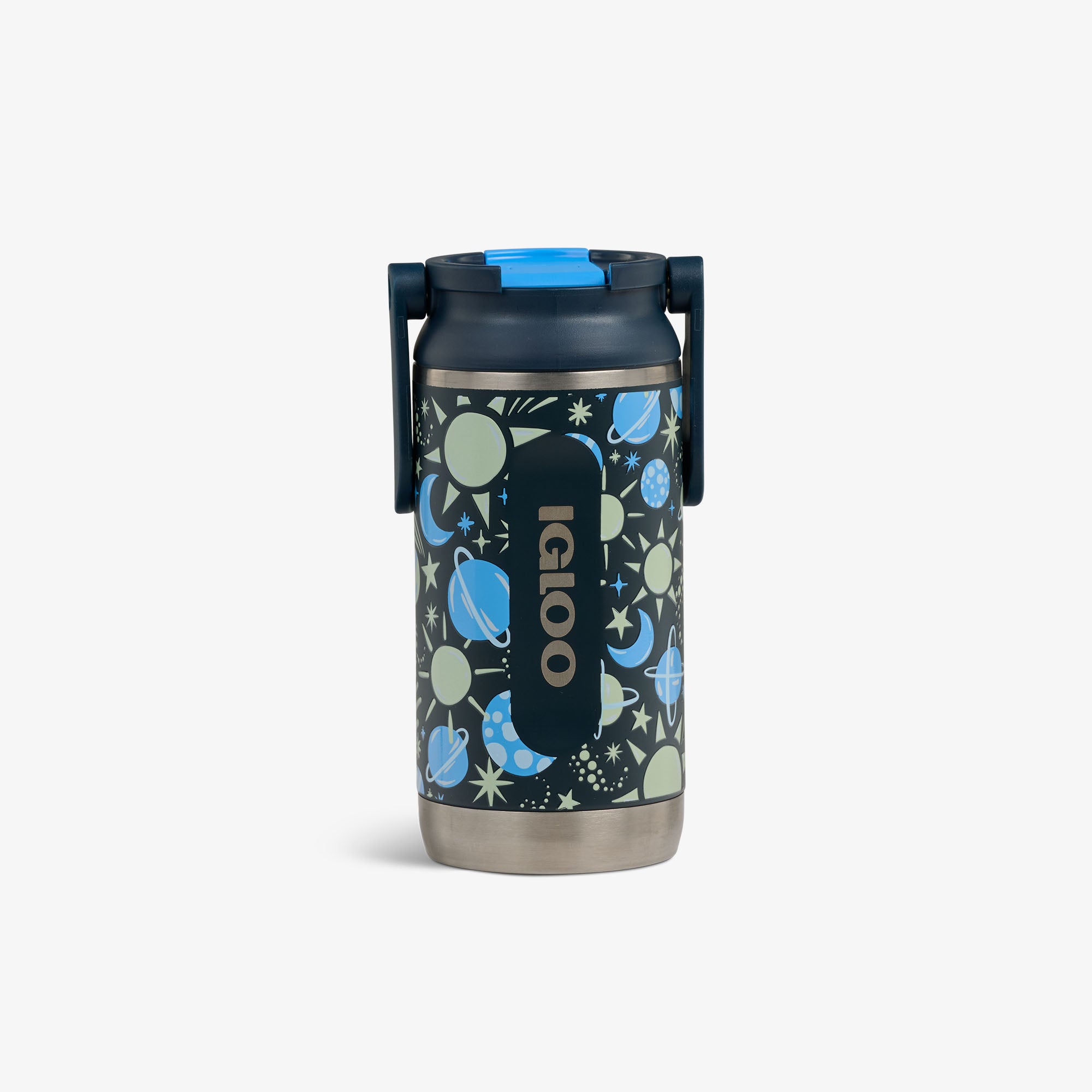 Garrafa infantil com bico para lanche Glow de 12 oz
