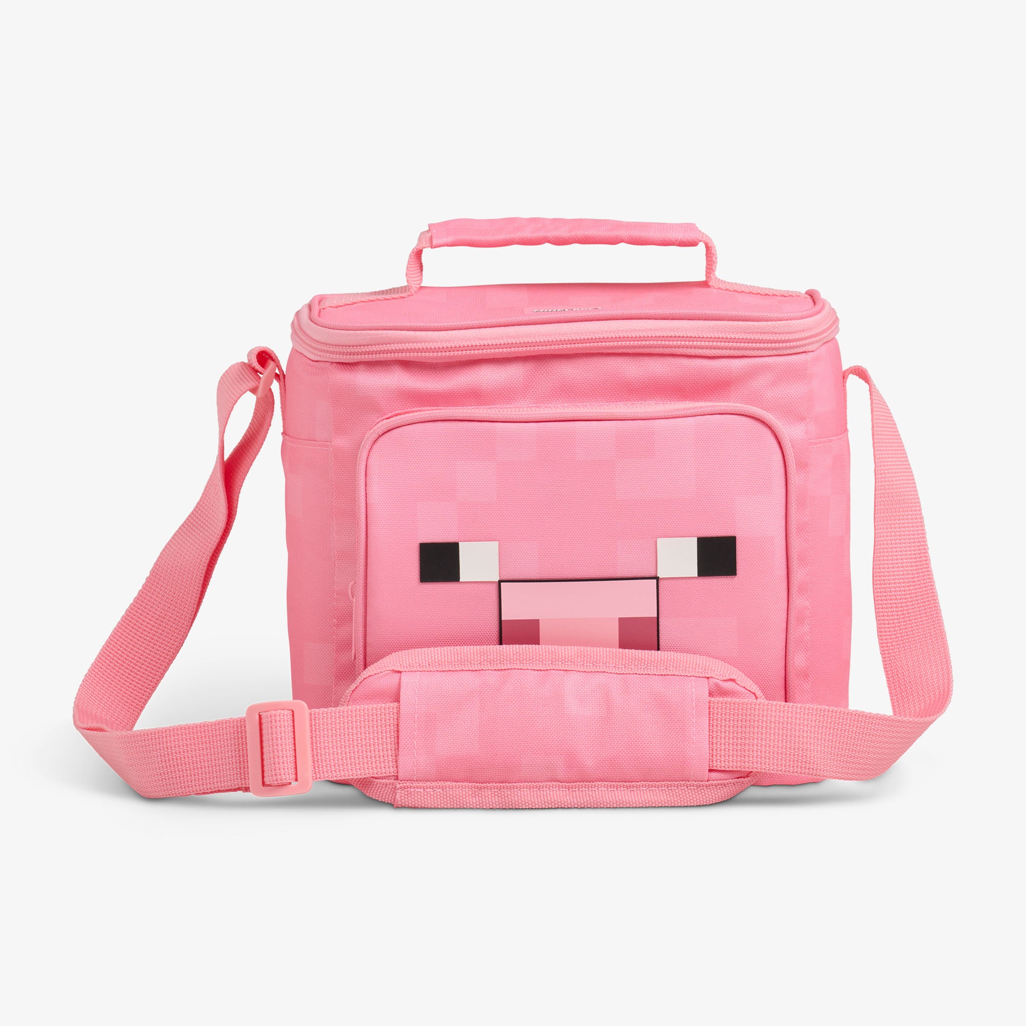 Bolsa térmica quadrada para lanche Minecraft Porco