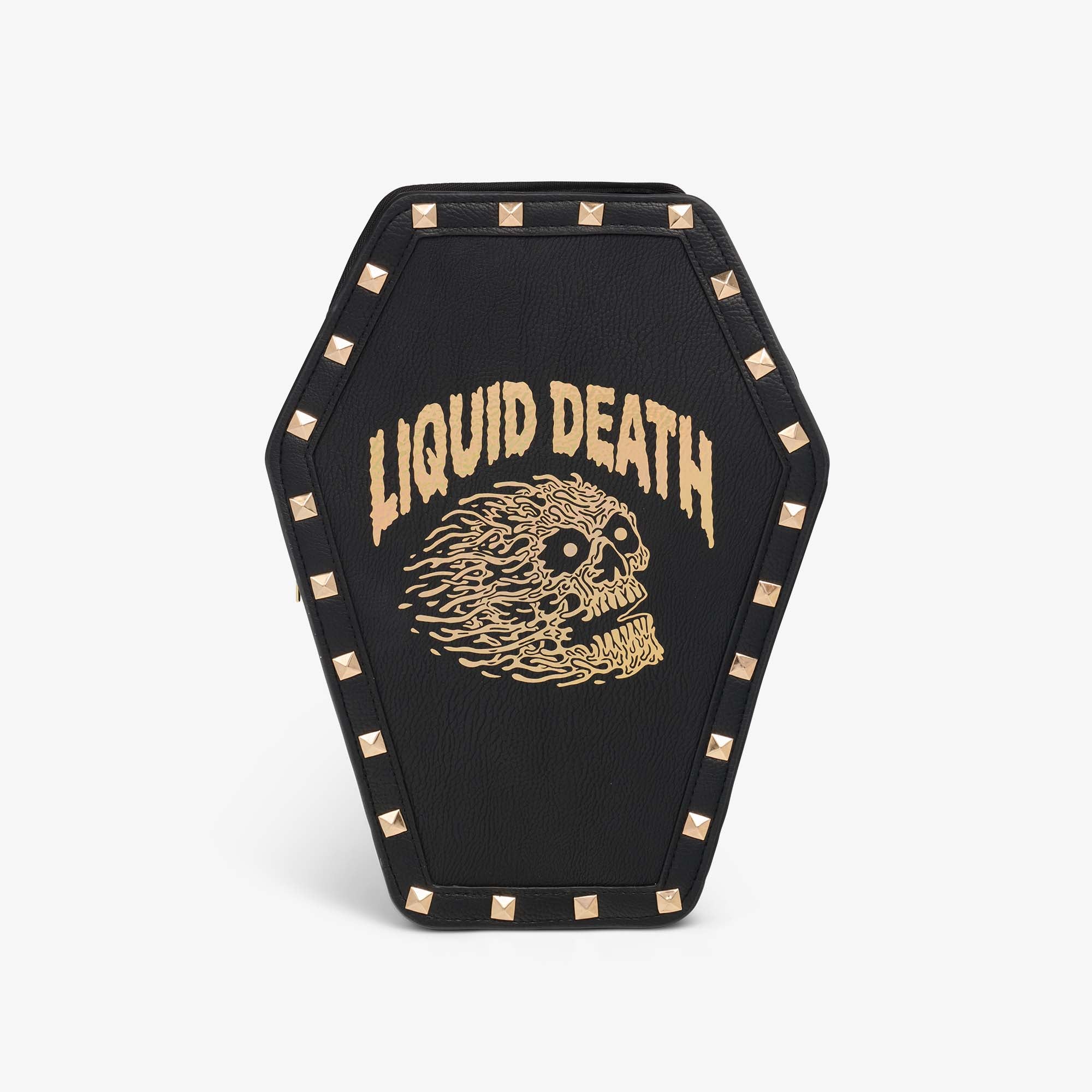 Bolsa Térmica Tiracolo em Formato de Caixão Liquid Death