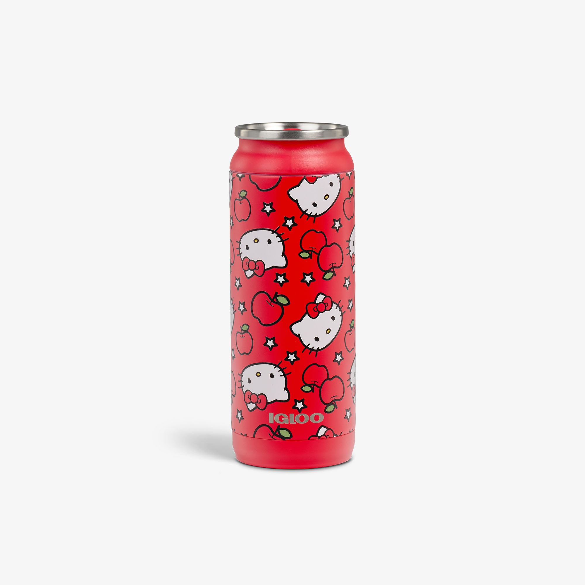 Copo térmico em formato de lata Hello Kitty® Maçãs Vermelhas de 16 oz