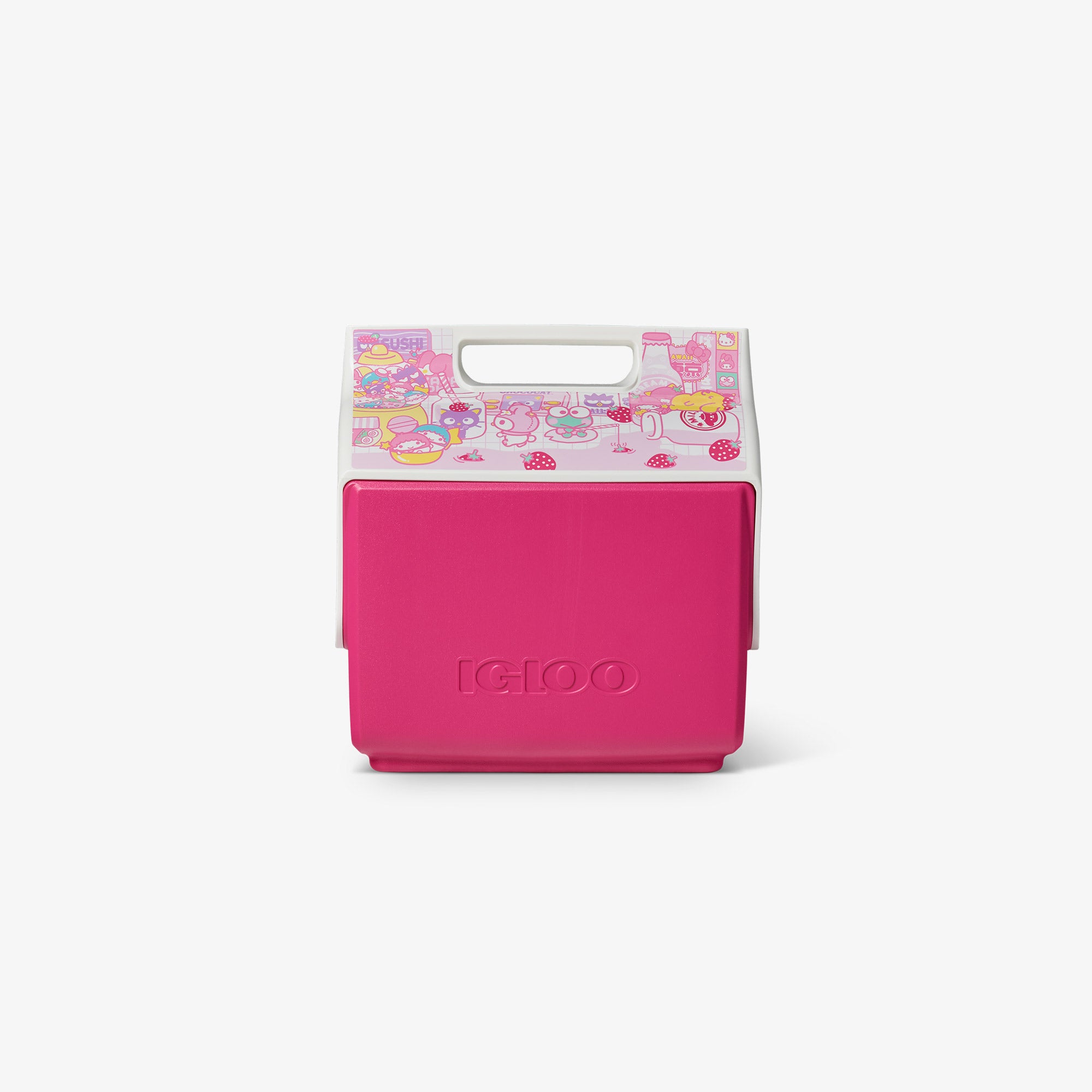 Caixa térmica Hello Kitty® e Amigos Leite com Morango Little Playmate de 7 qt