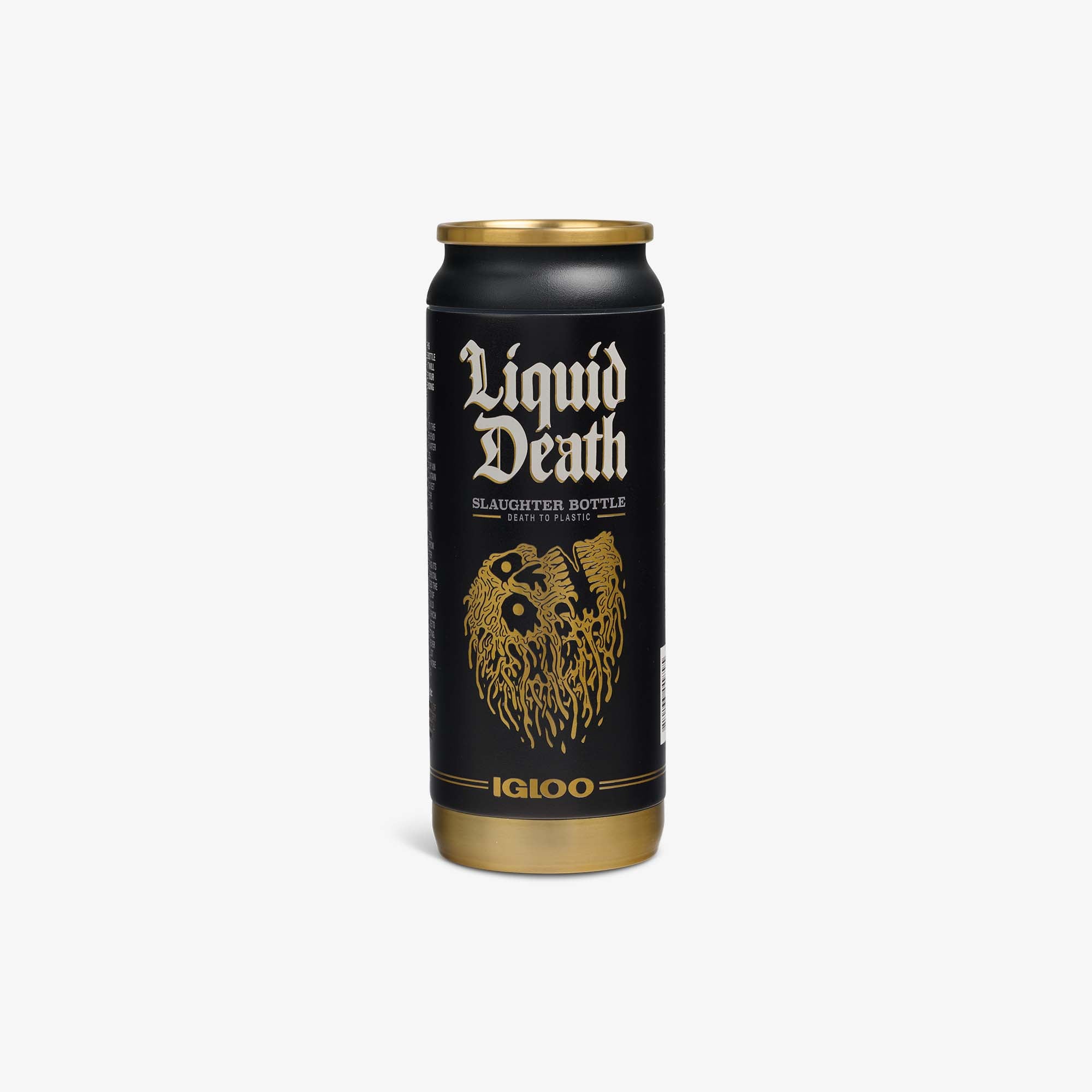 Garrafa Slaughter Liquid Death de 16 Oz