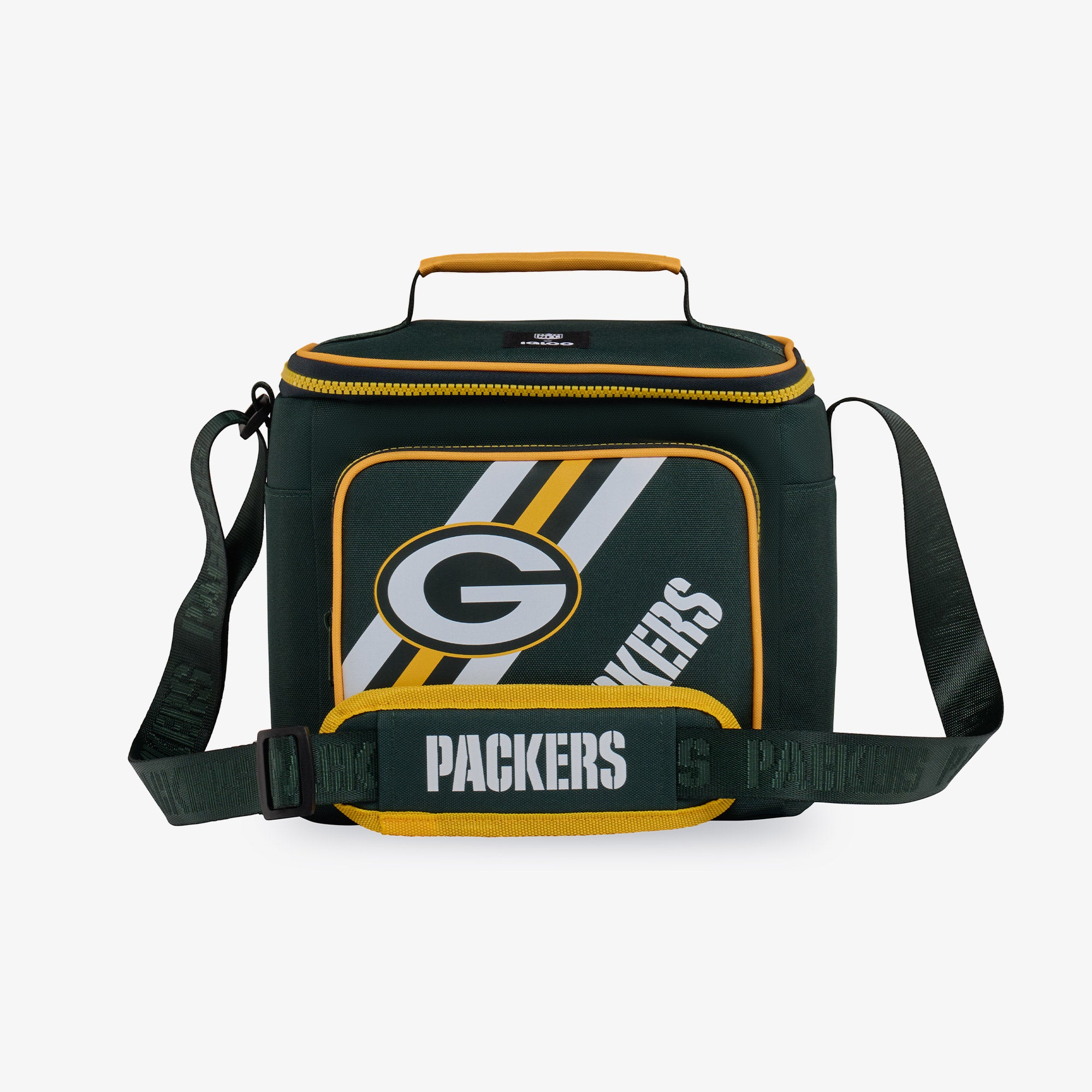 Bolsa térmica quadrada para lanche Green Bay Packers
