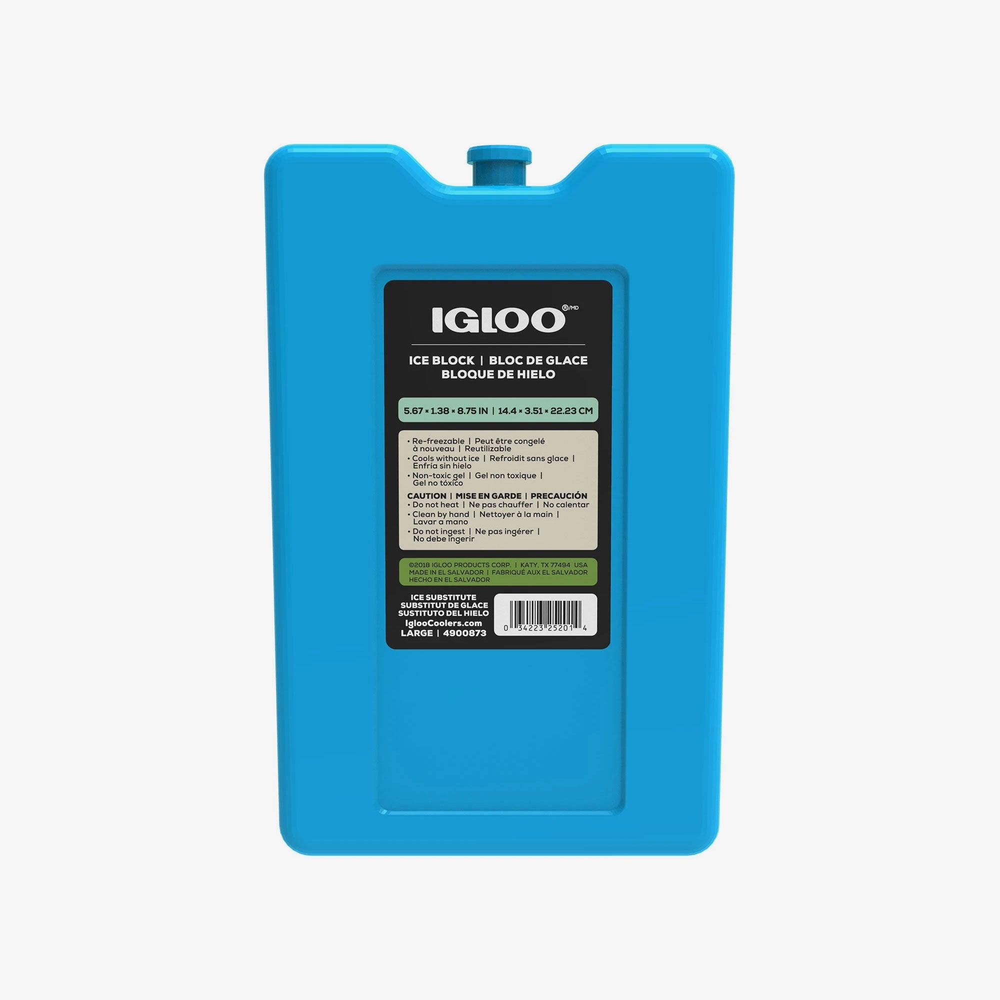 Bloco de gelo reutilizável Maxcold Ice grande