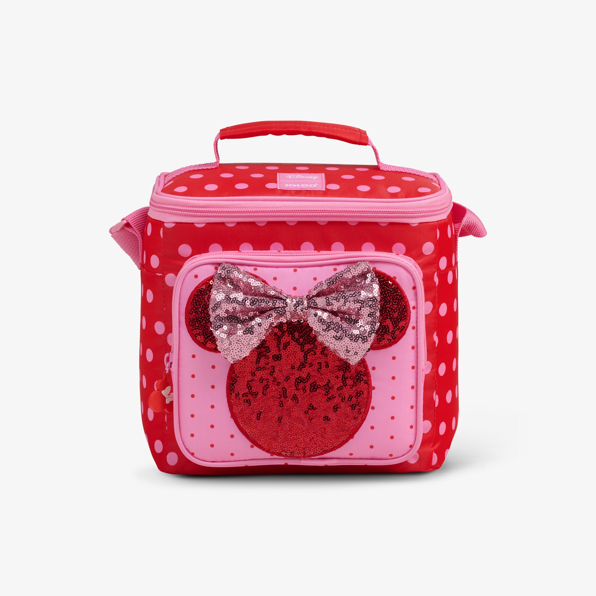 Bolsa térmica quadrada para lanche Disney Minnie Mouse de Bolinhas