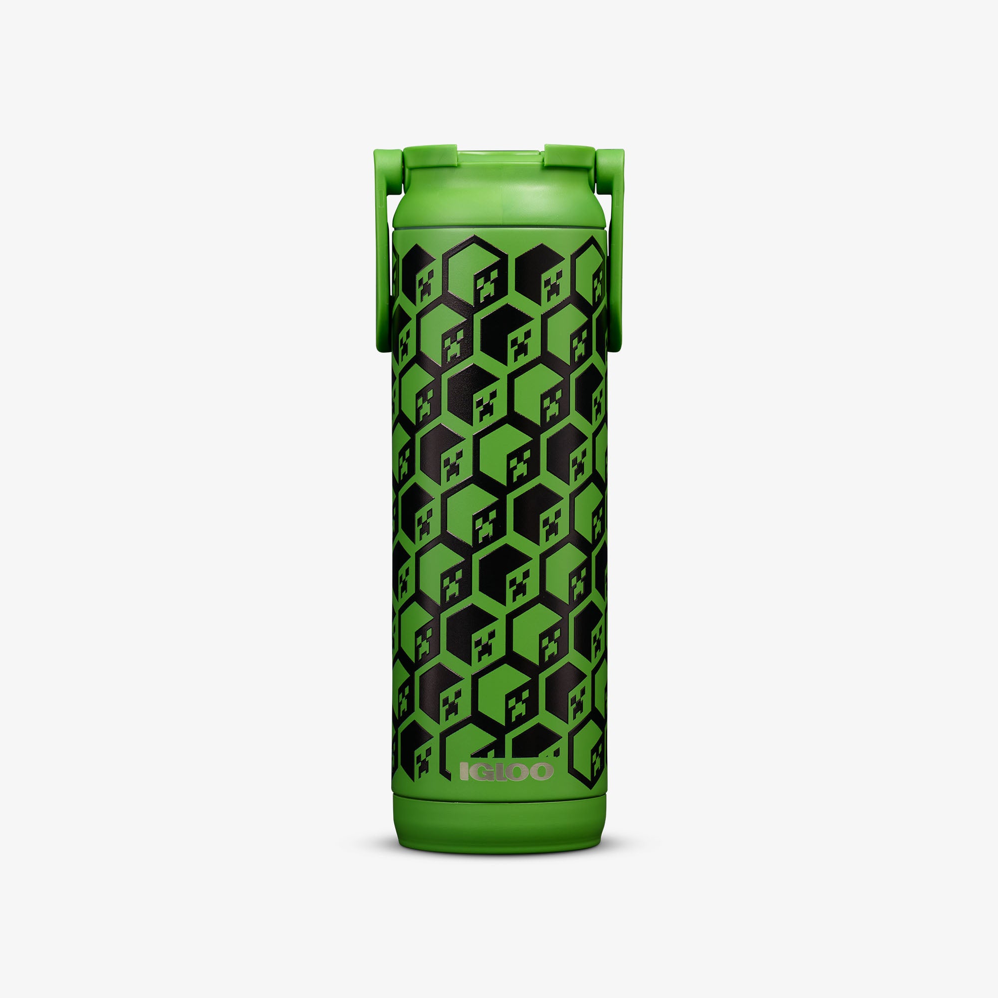 Garrafa Minecraft Creeper que brilha no escuro, 20 oz