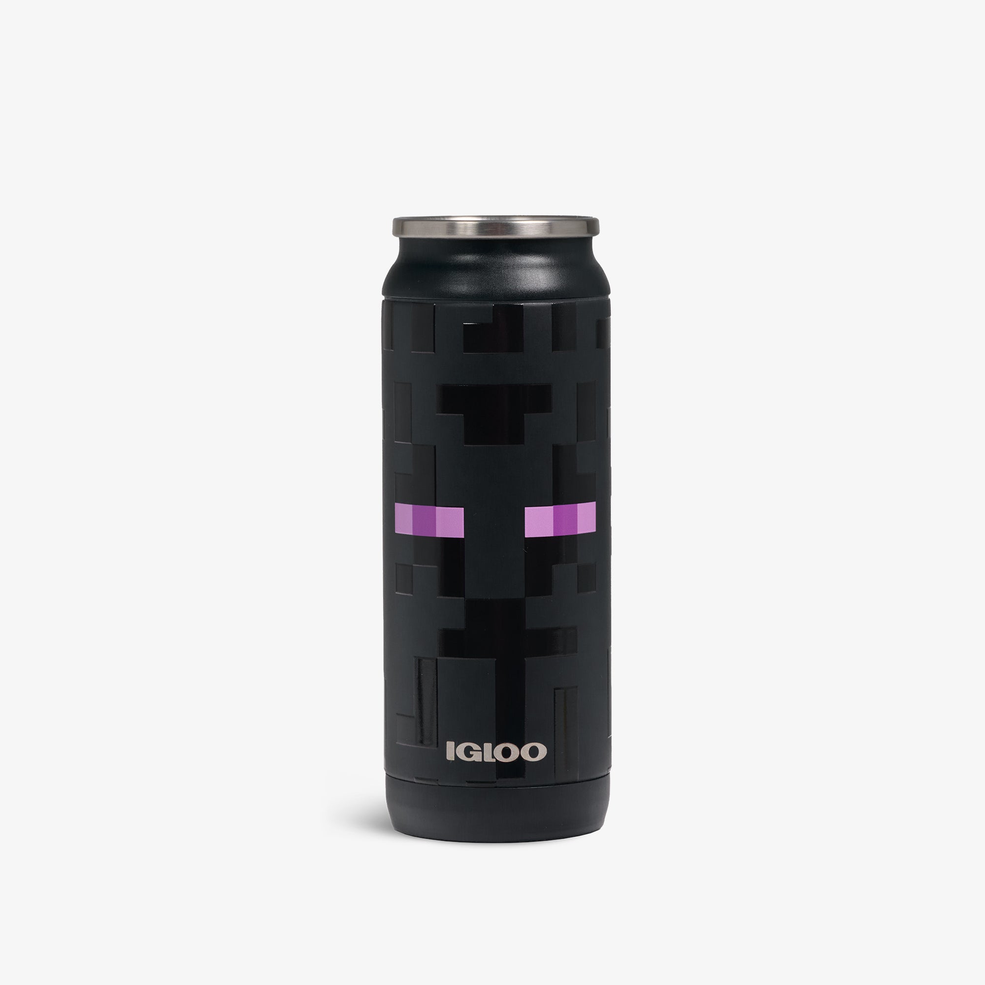 Copo térmico em formato de lata Minecraft Enderman de 16 oz
