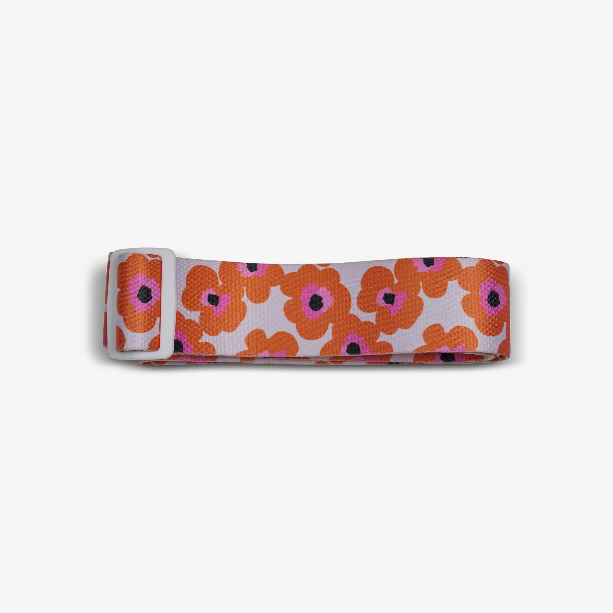 Estampa floral mod laranja