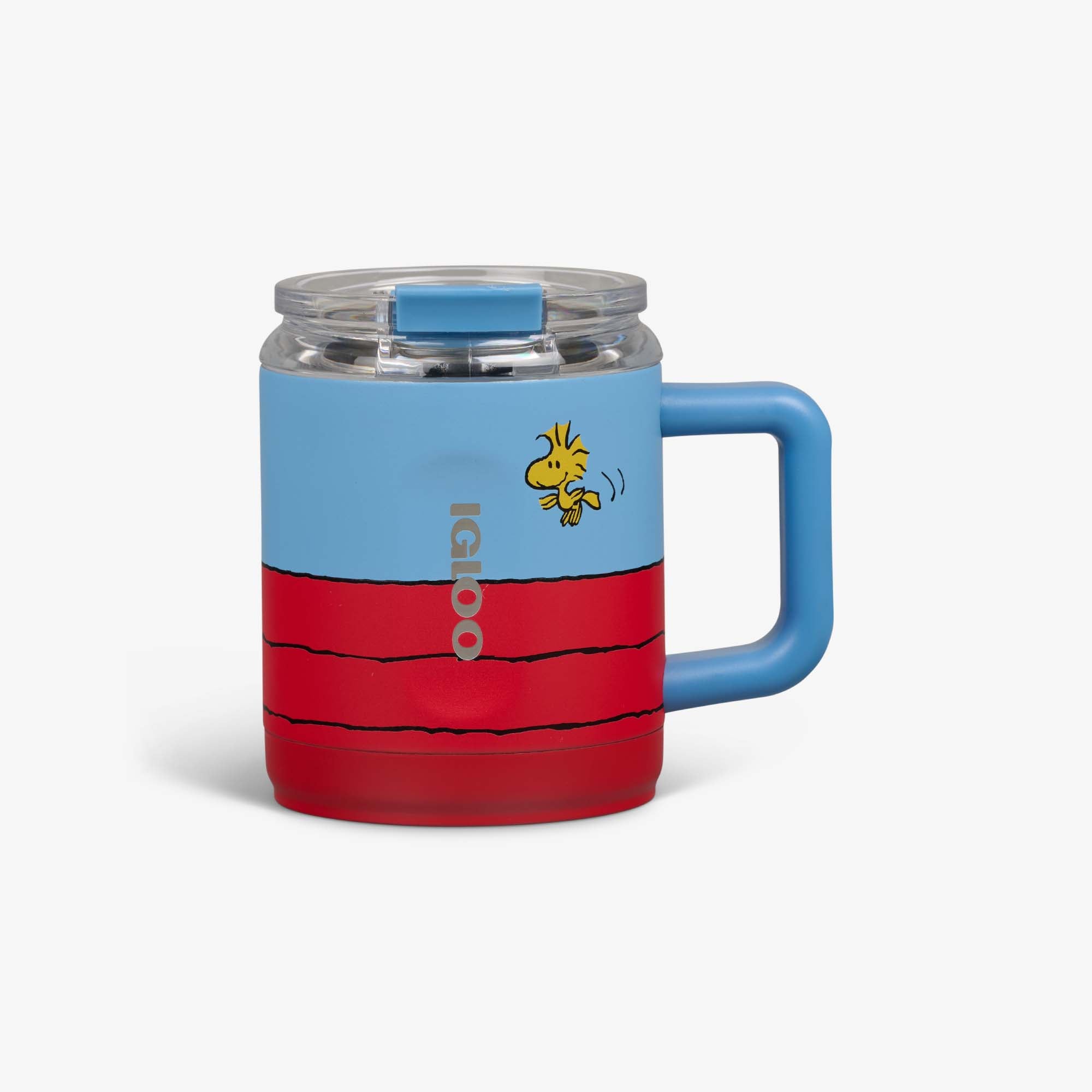 Caneca de café Snoopy na casinha de cachorro 15 Oz