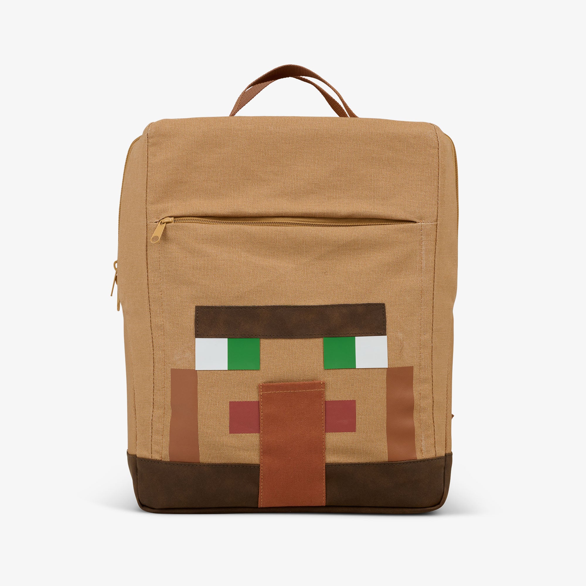 Mochila Caixa Térmica Minecraft Aldeão com capacidade para 20 latas