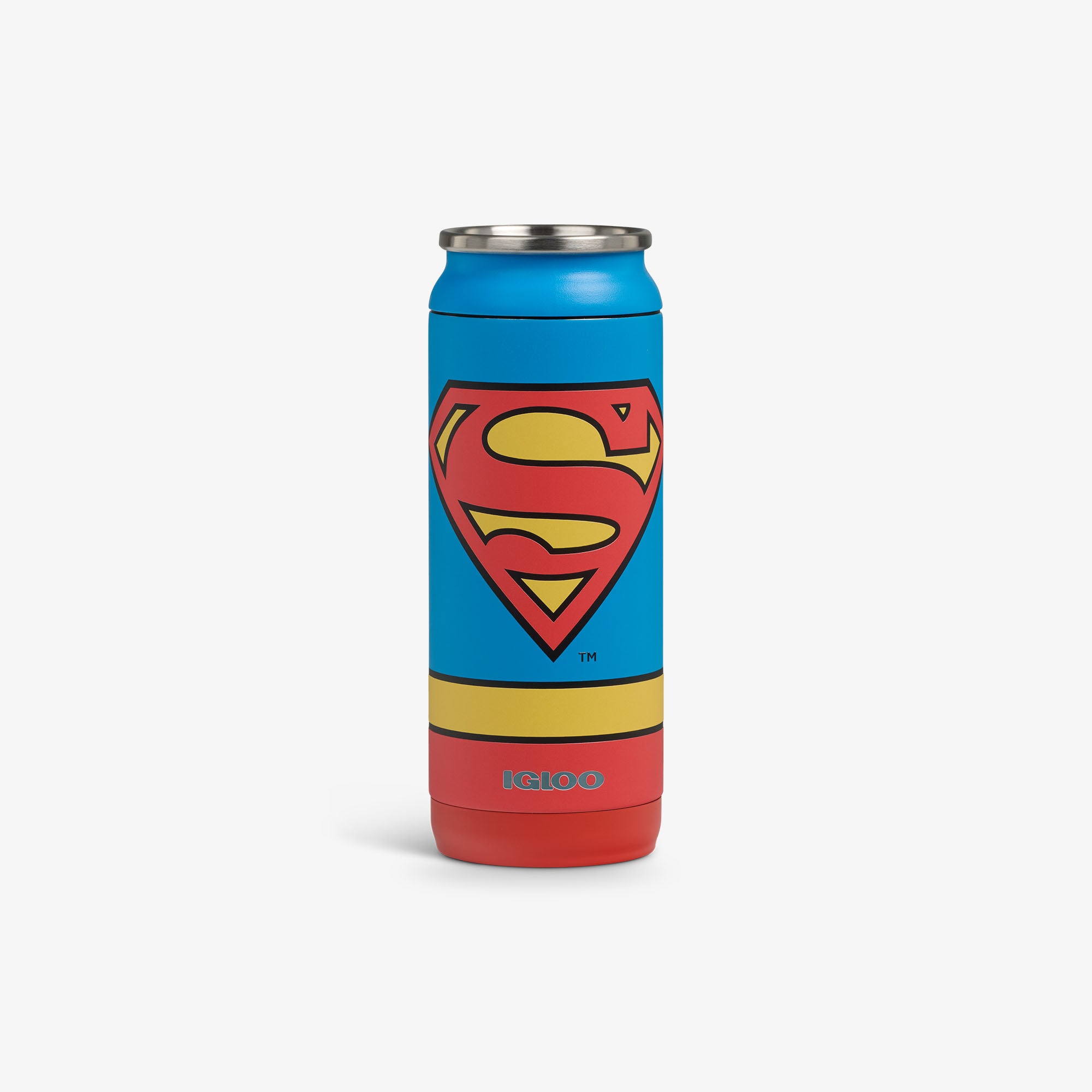 Copo térmico em formato de lata DC Super-Heróis Superman™ de 16 oz