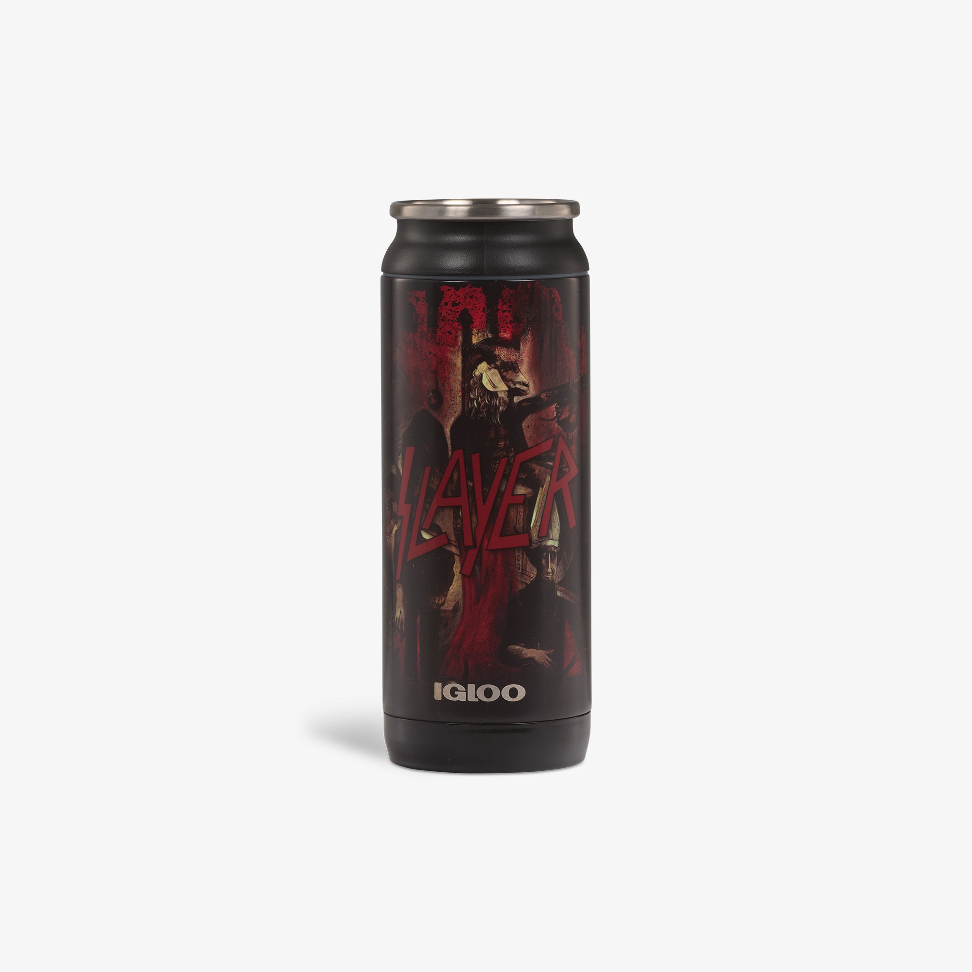 Copo térmico em formato de lata Slayer Reign in Blood de 16 oz