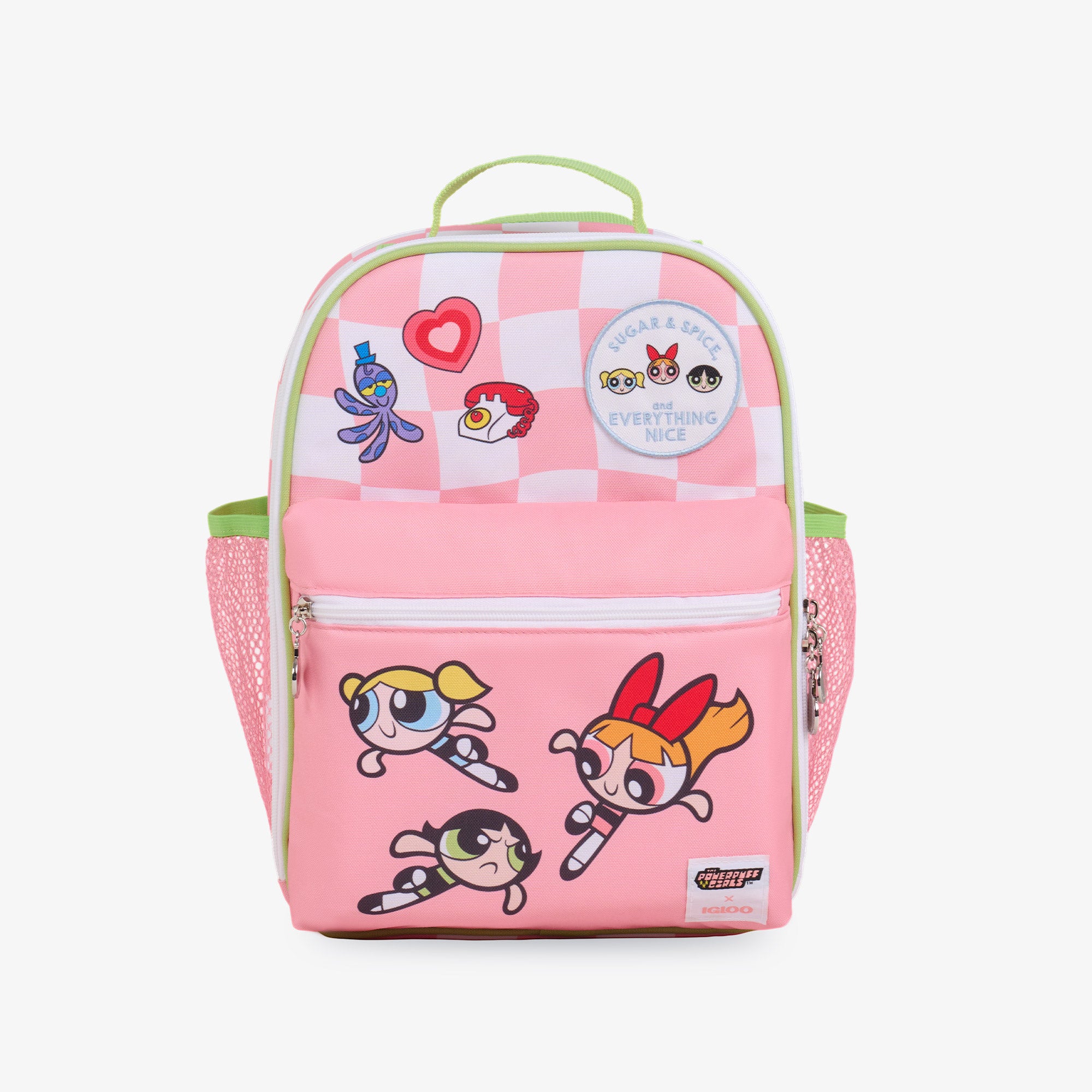 Mini mochila térmica conversível As Meninas Superpoderosas