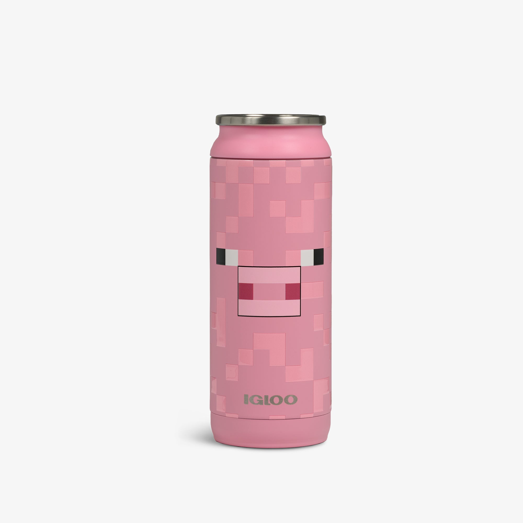 Copo térmico em formato de lata Minecraft Porco de 16 oz