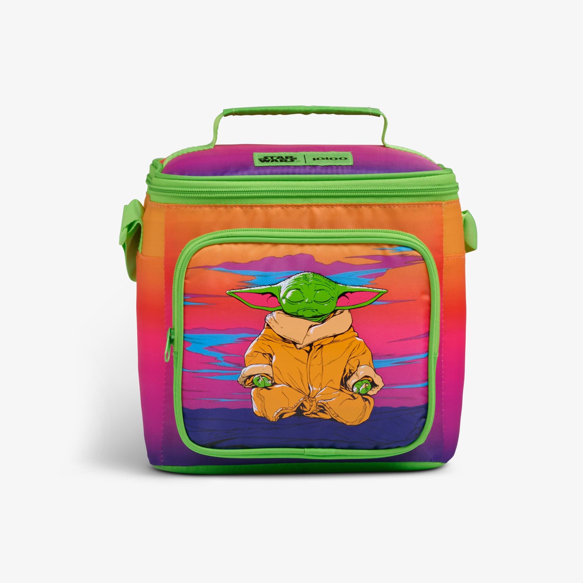 Bolsa térmica quadrada neon Star Wars™ Grogu