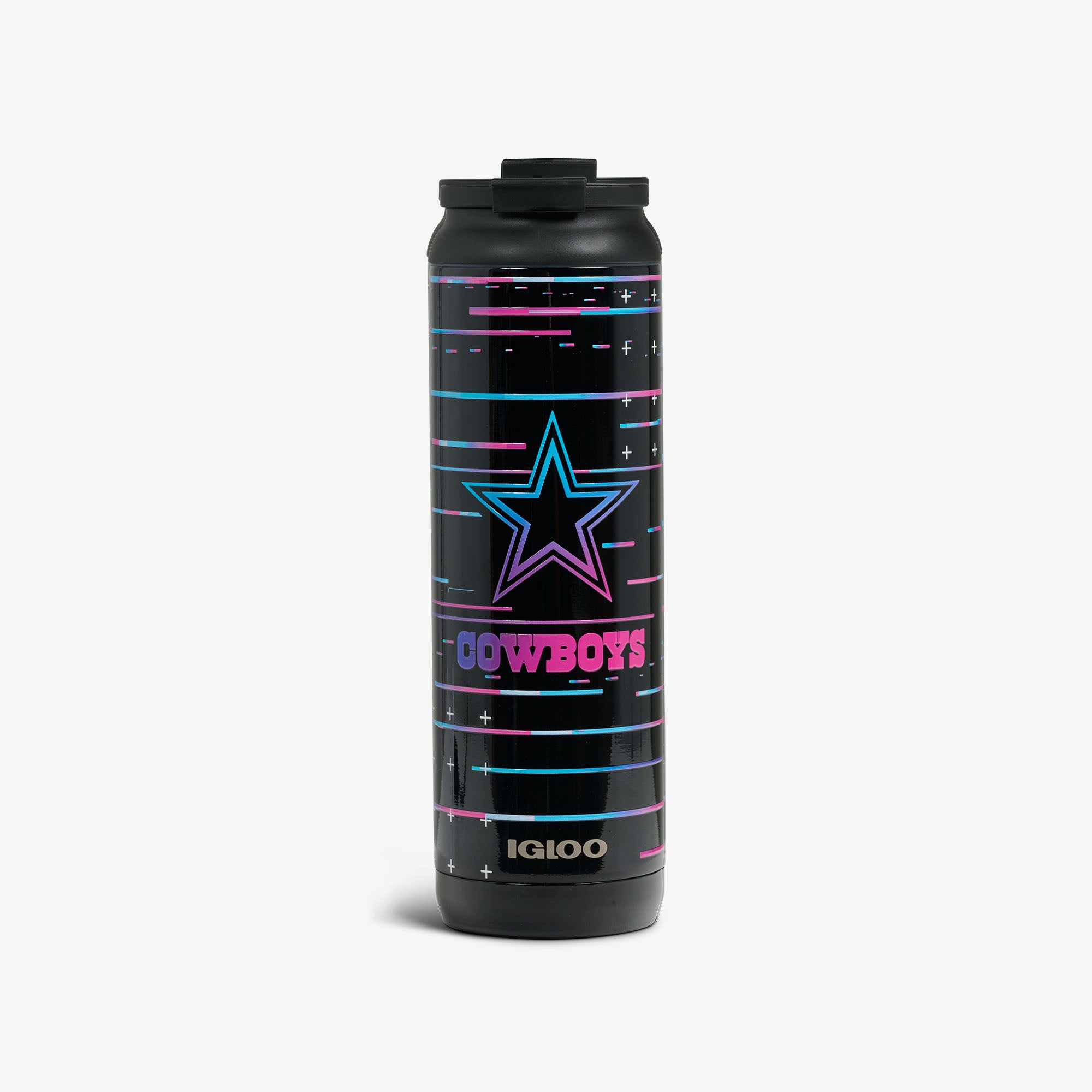 Copo térmico Flip ‘n’ Sip NFL Neon Dallas Cowboys de 20 oz