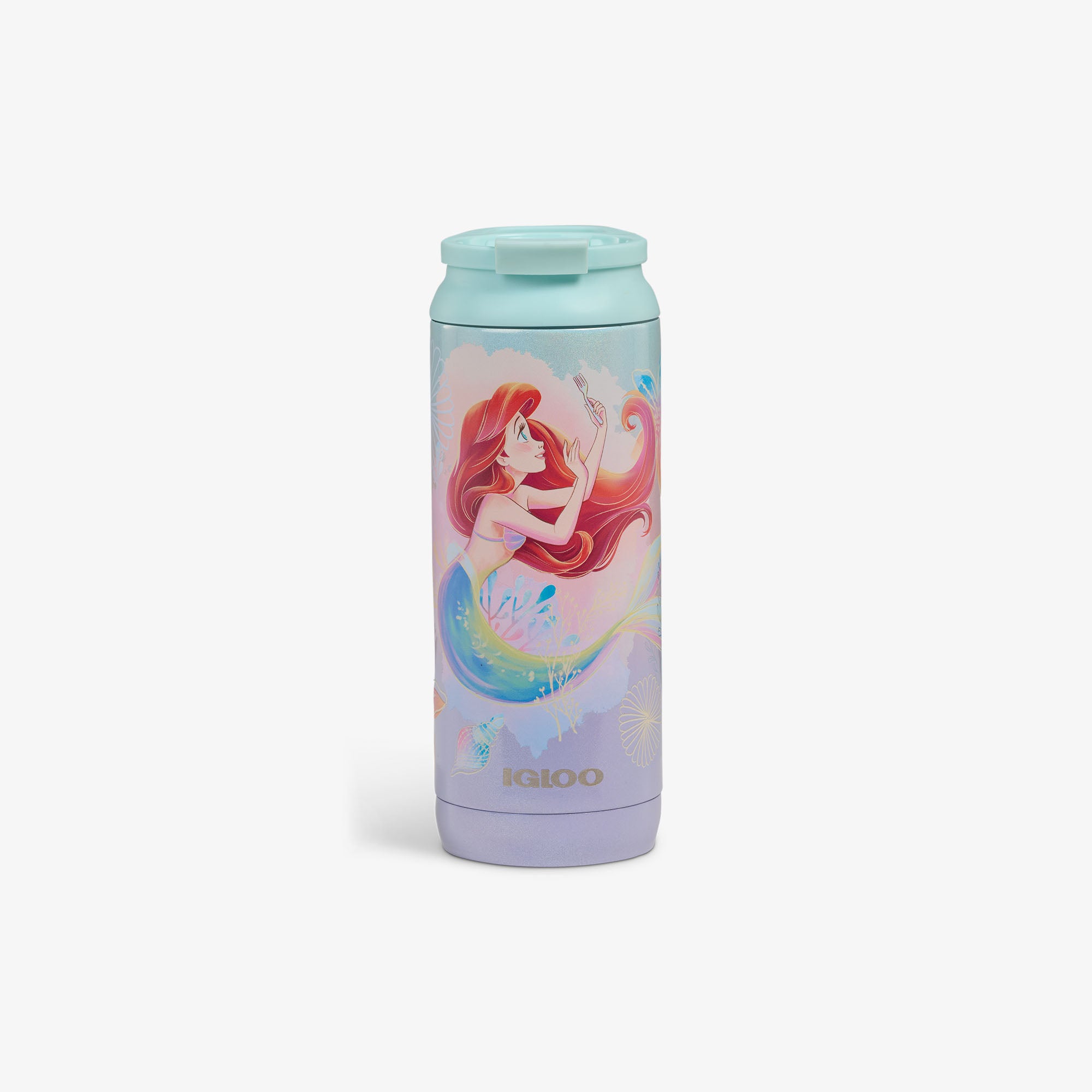 Copo térmico Flip ‘n’ Sip Disney A Pequena Sereia de 16 oz