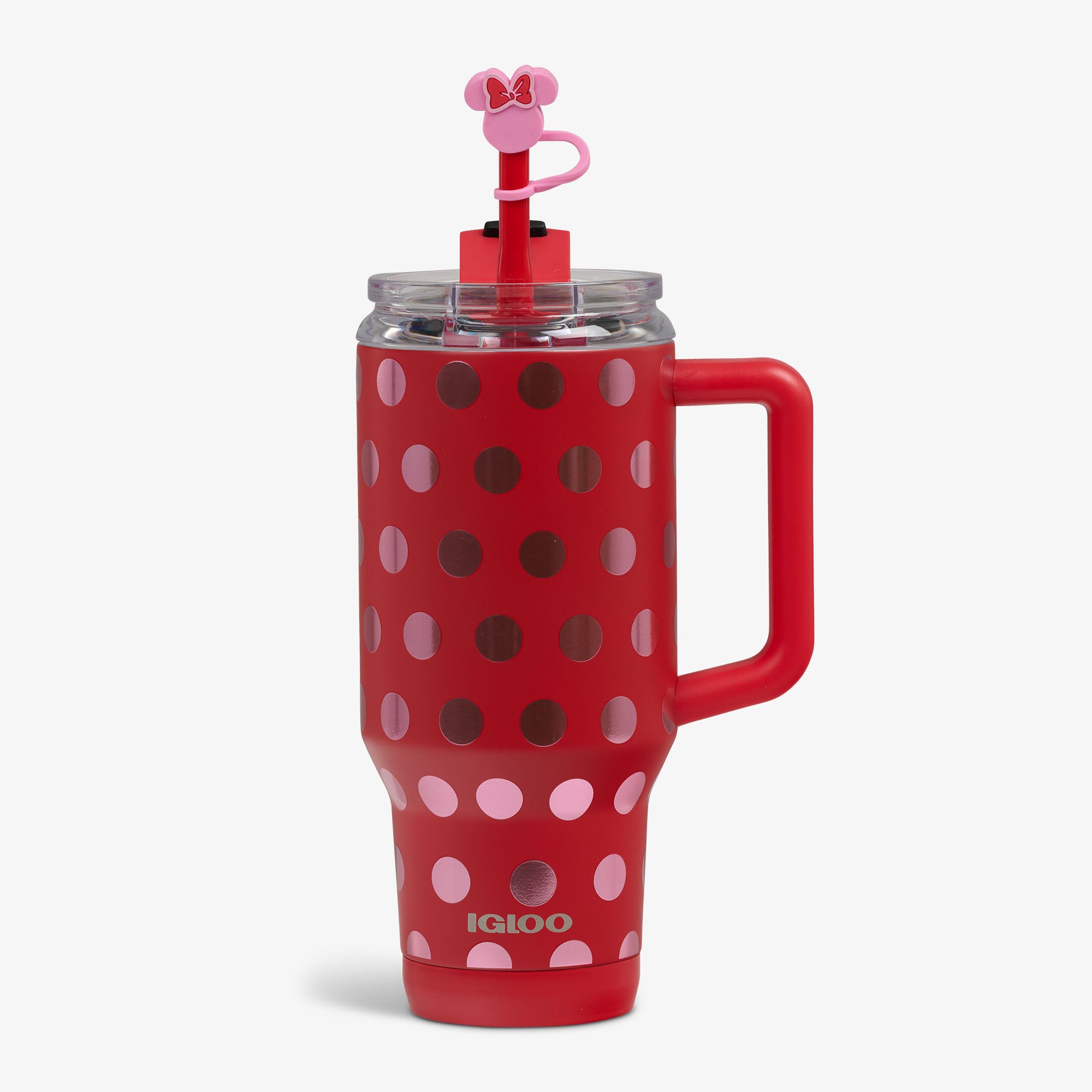 Caneca térmica de viagem Disney Minnie Mouse de Bolinhas de 32 oz