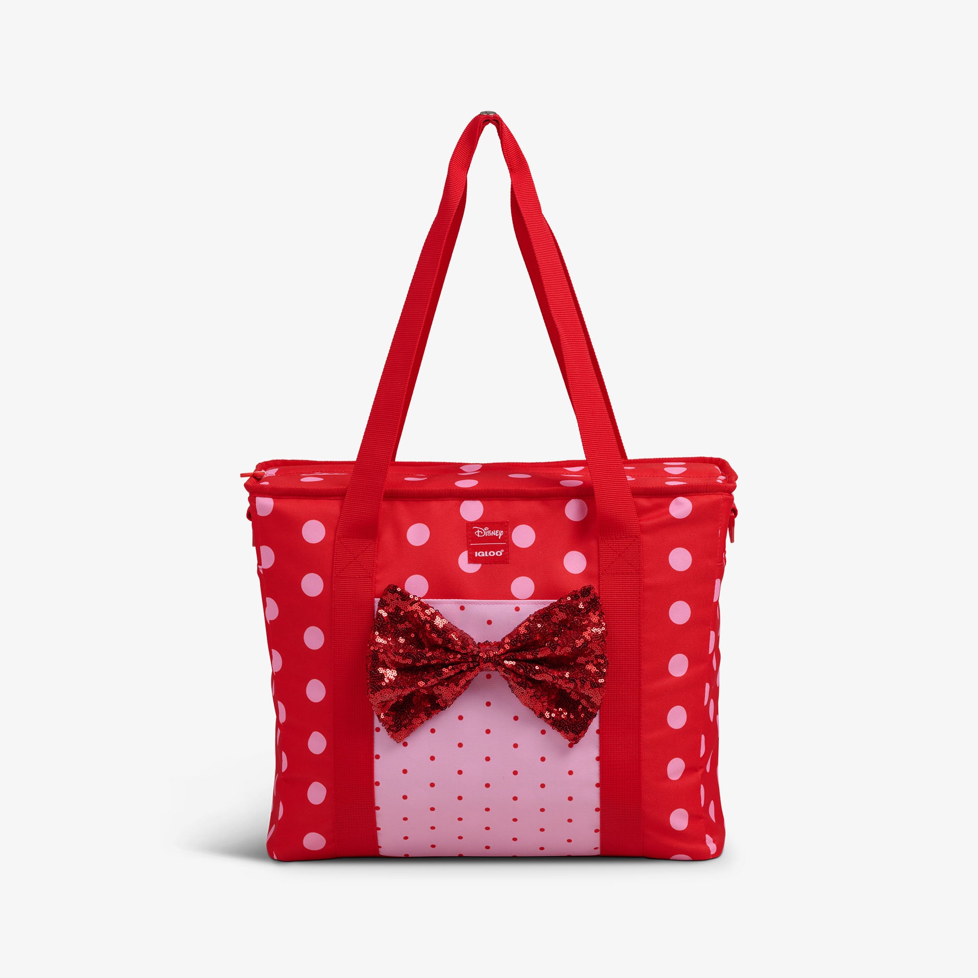 Bolsa térmica de ombro com dois compartimentos Disney Minnie Mouse de Bolinhas