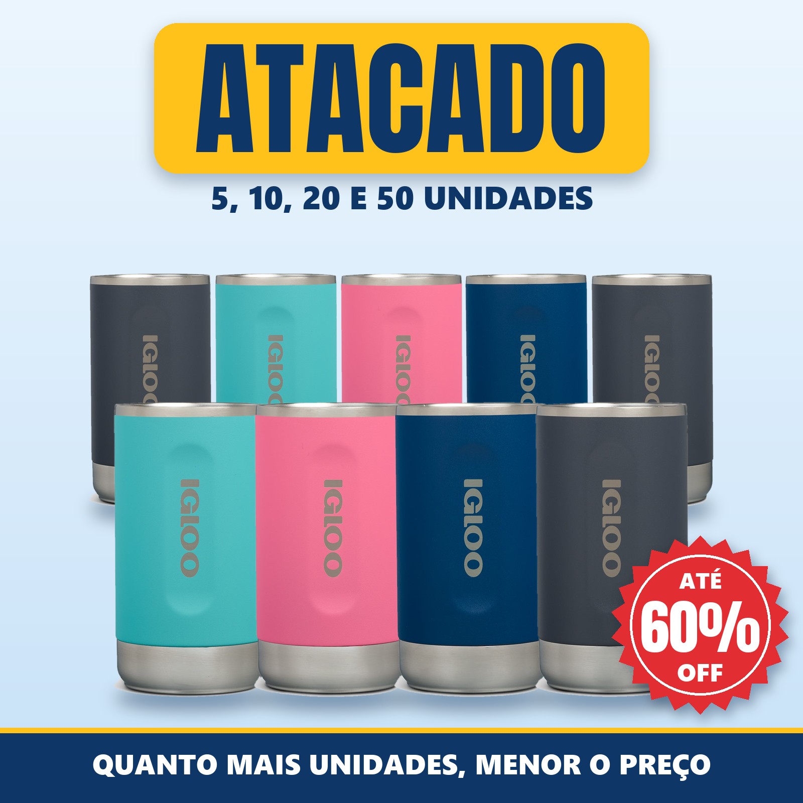 Universal Coolmate no Atacado