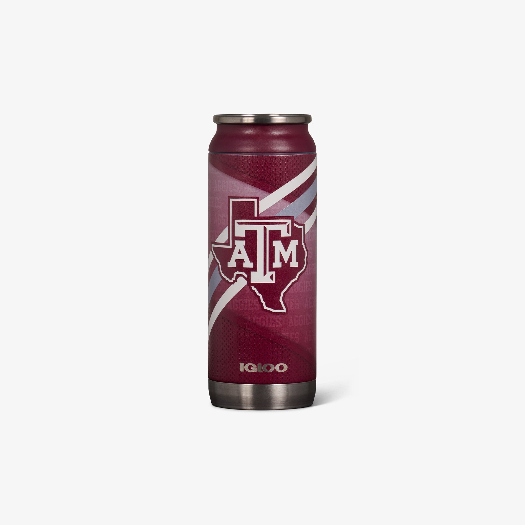 Copo térmico em formato de lata Texas A&M University® de 16 oz