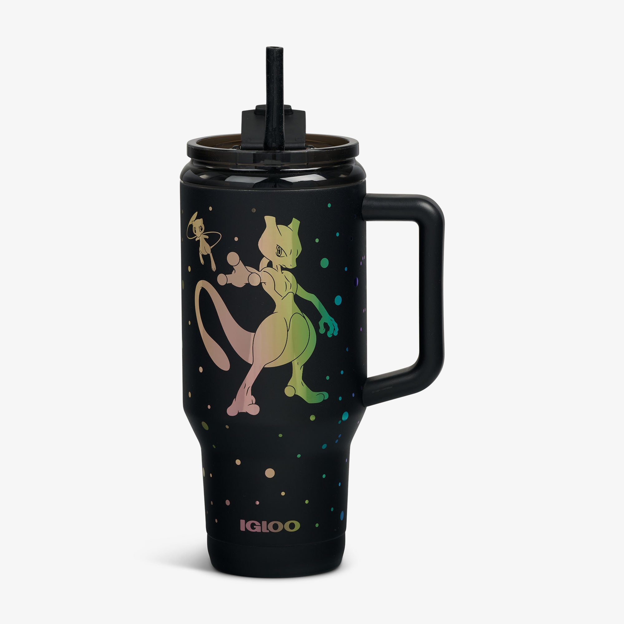 Caneca térmica de viagem Pokémon Mew e Mewtwo de 32 oz
