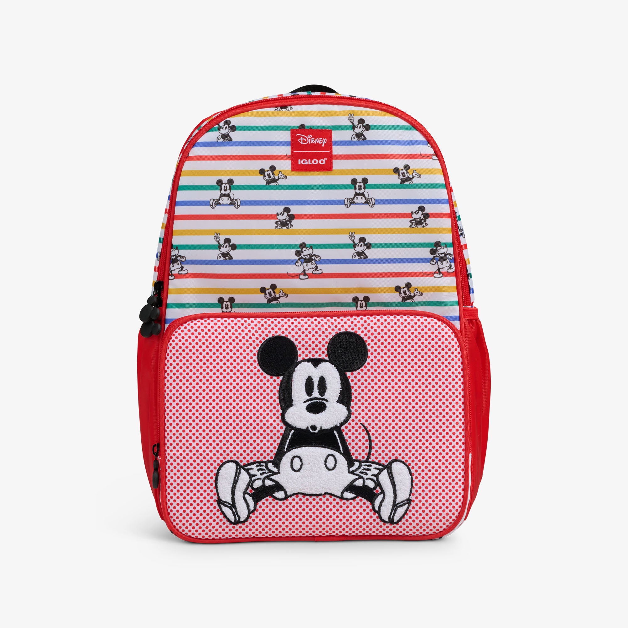 Mochila Disney Mickey Mouse Listrado para 24 latas
