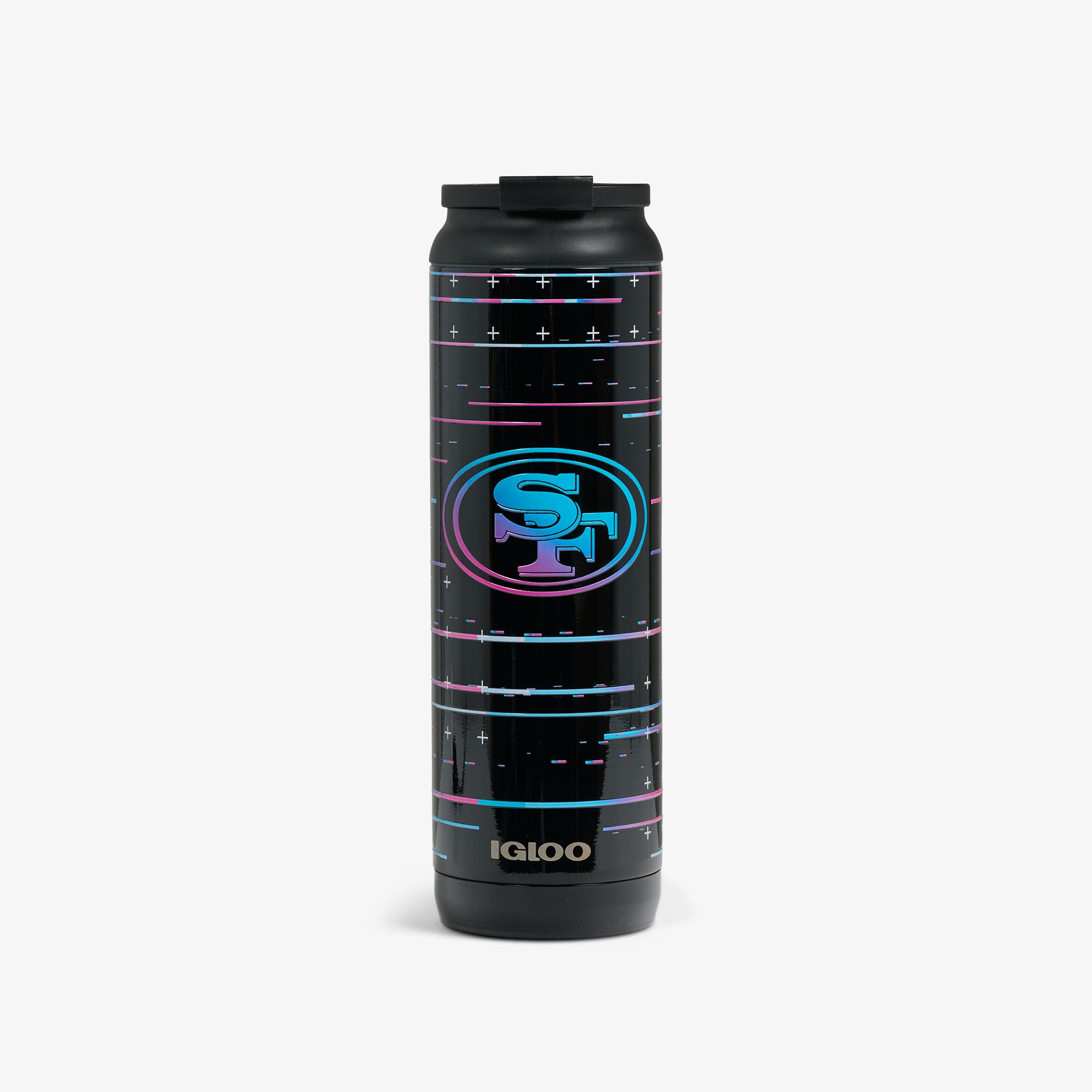 Copo térmico Flip ‘n’ Sip NFL Neon San Francisco 49ers de 20 oz