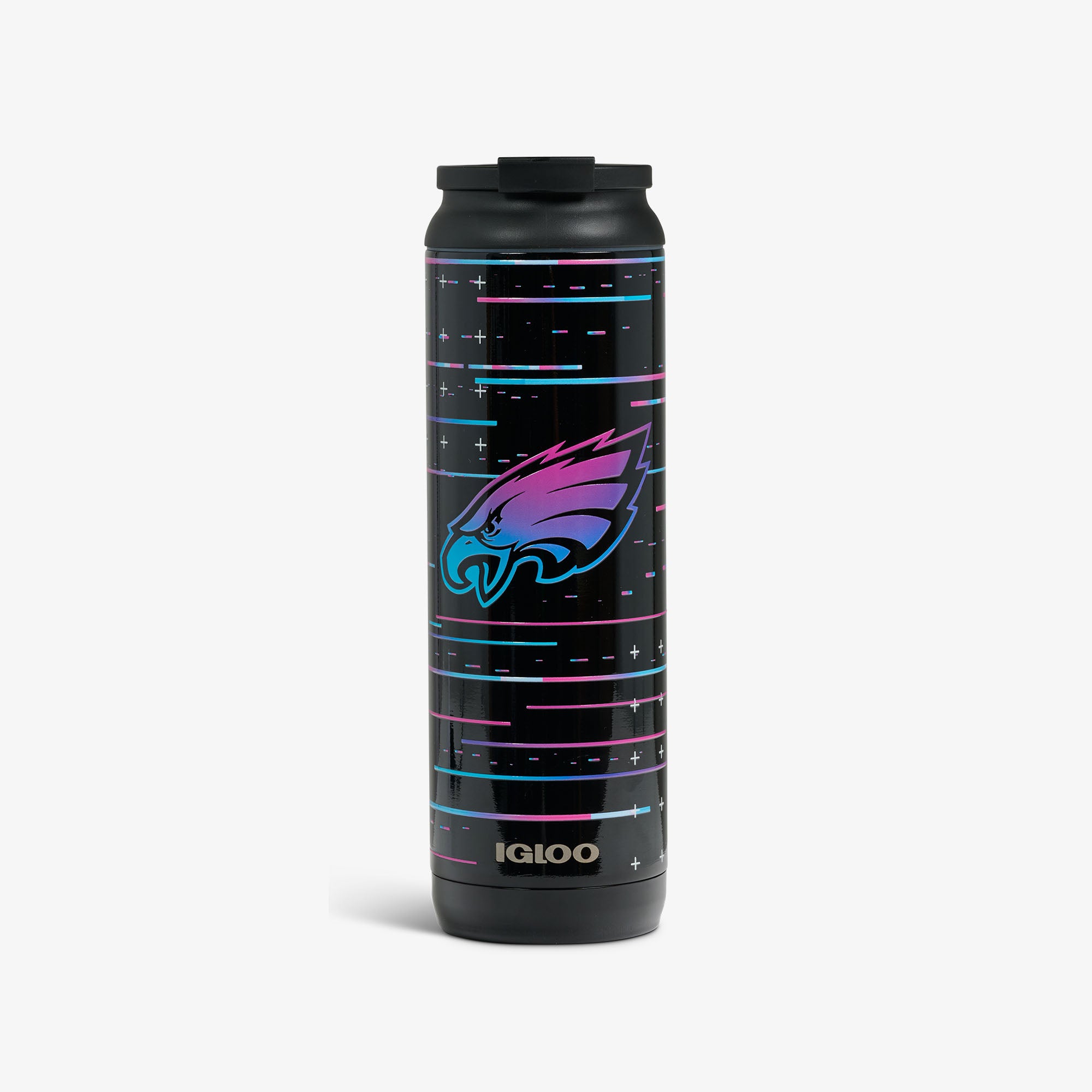 Copo térmico Flip ‘n’ Sip NFL Neon Philadelphia Eagles de 20 oz