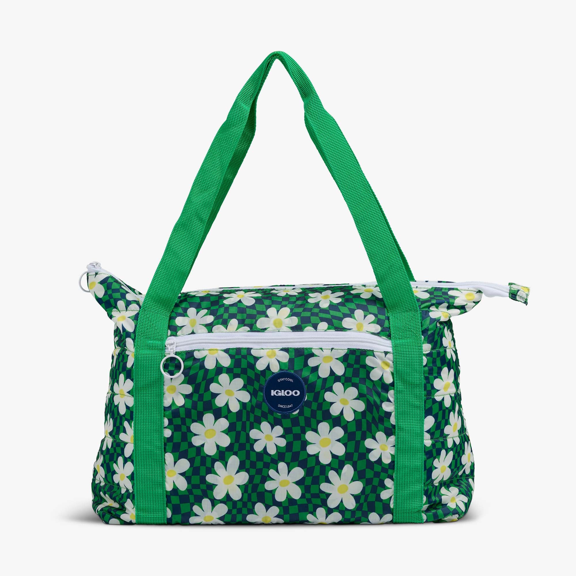 Bolsa térmica Retro Packable Puffer para 20 latas