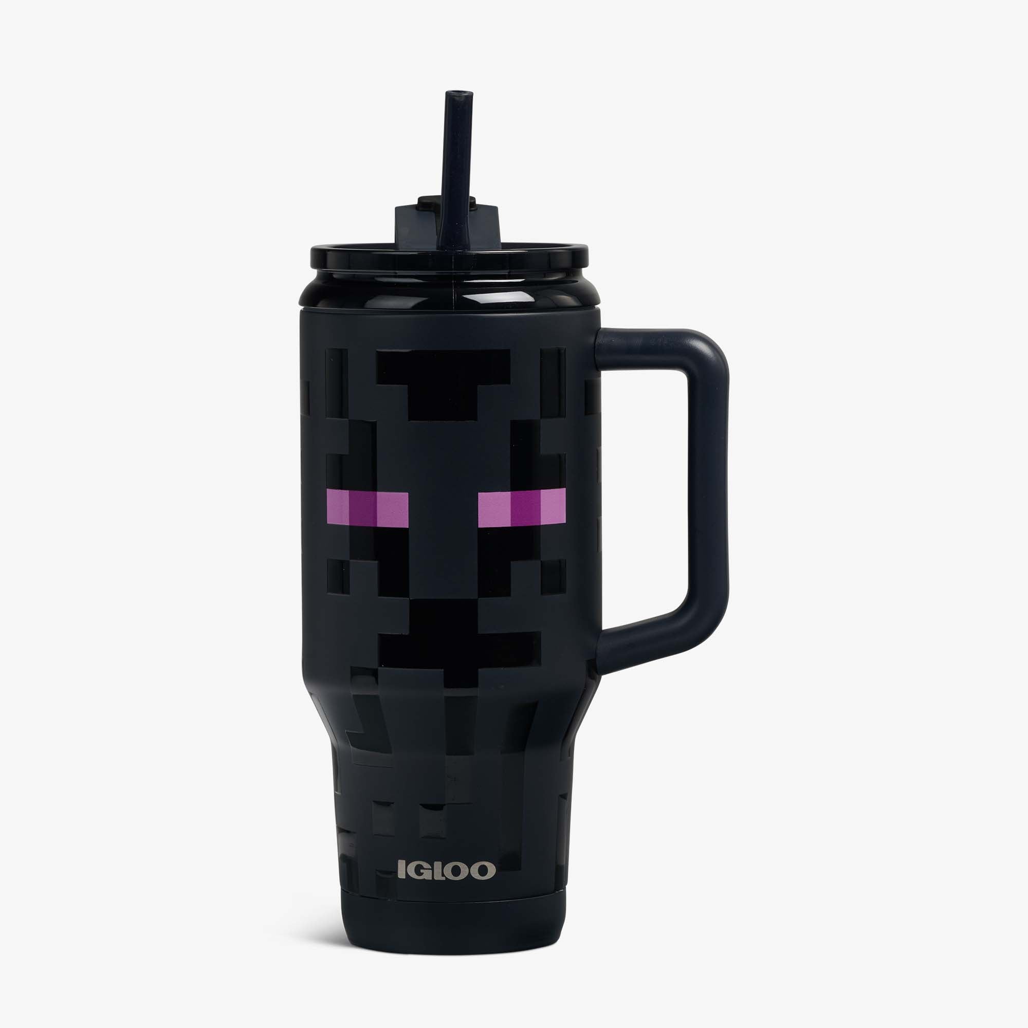 Caneca térmica de viagem Minecraft Enderman de 32 oz