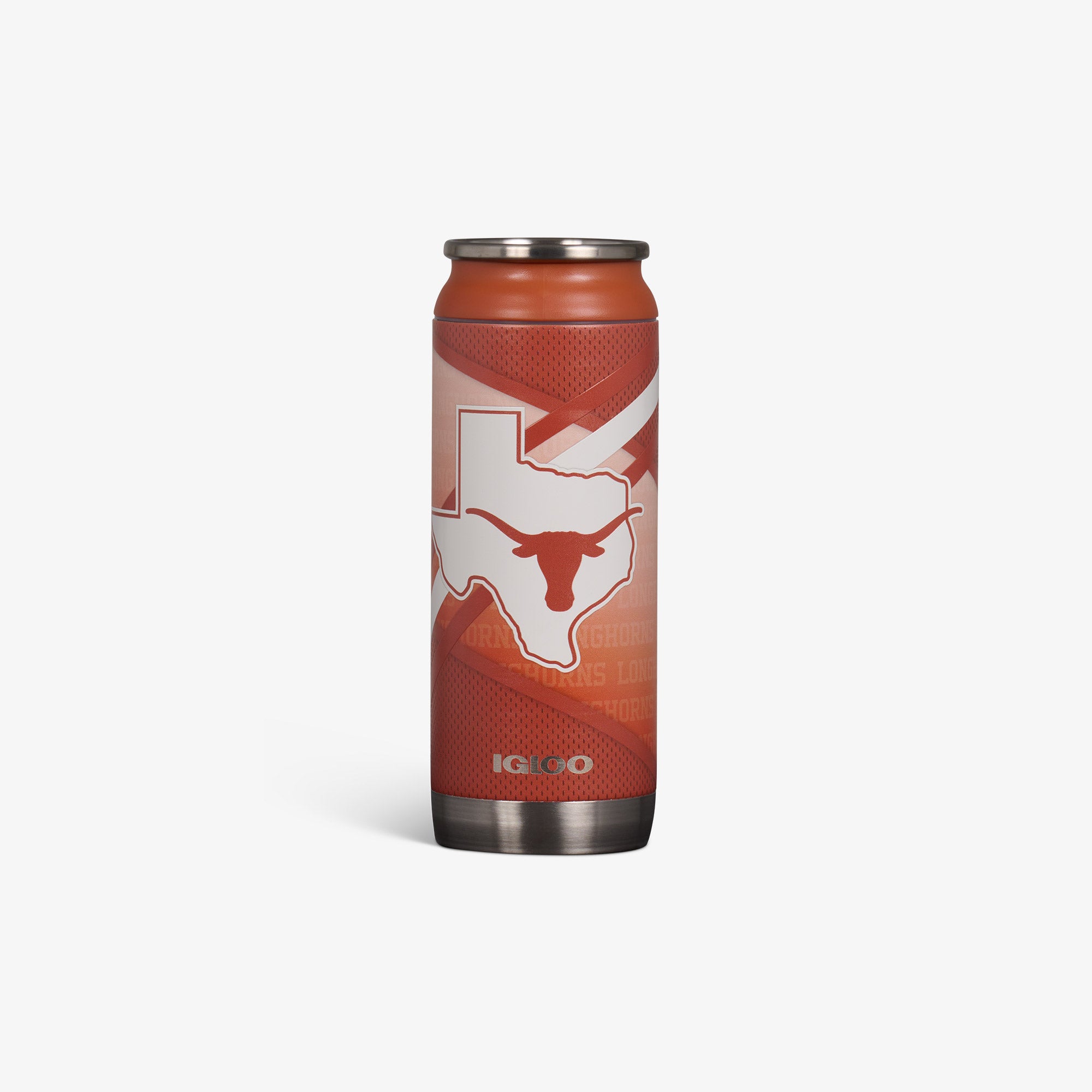 Copo térmico em formato de lata University of Texas de 16 oz