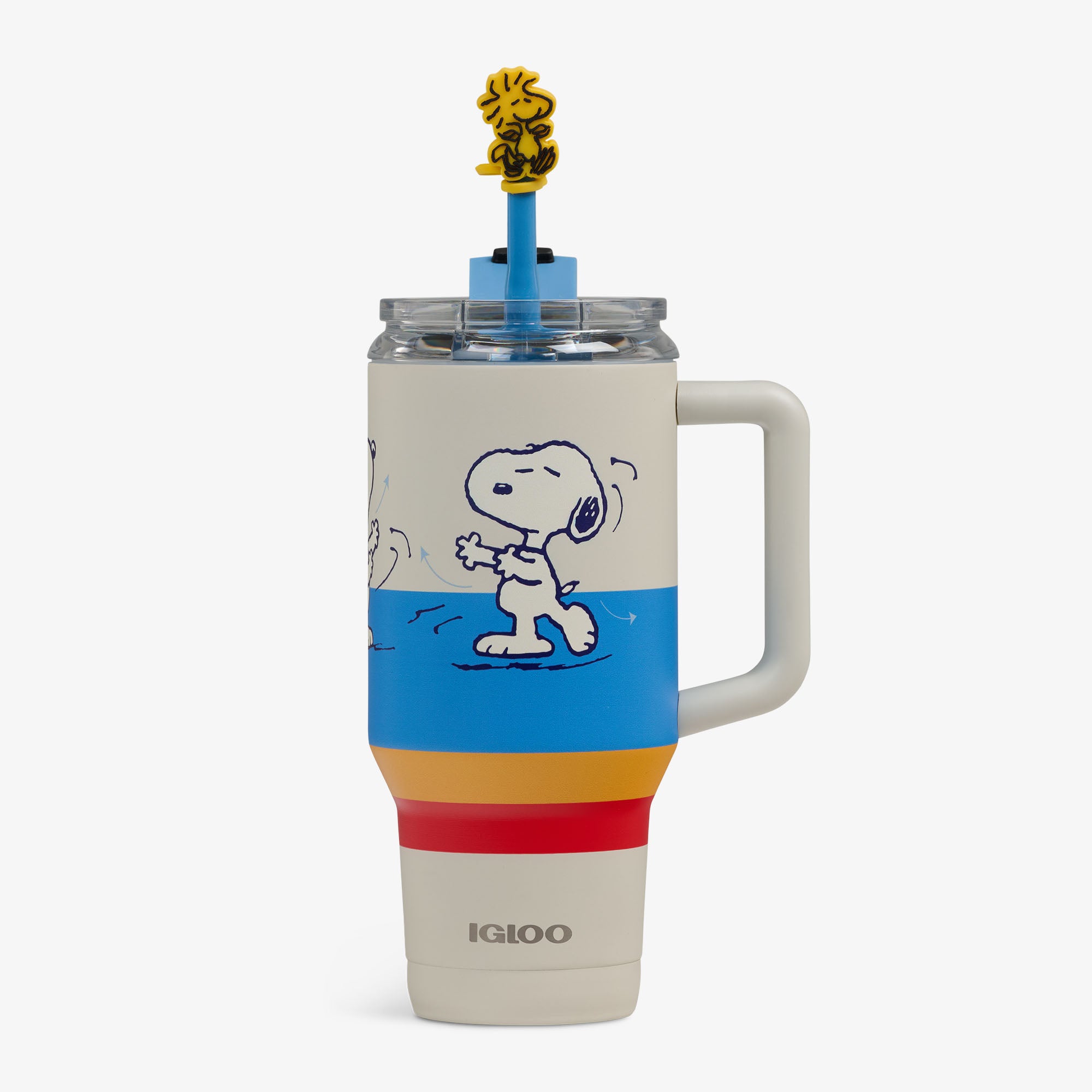 Caneca térmica de viagem Snoopy Festa Disco de 32 oz