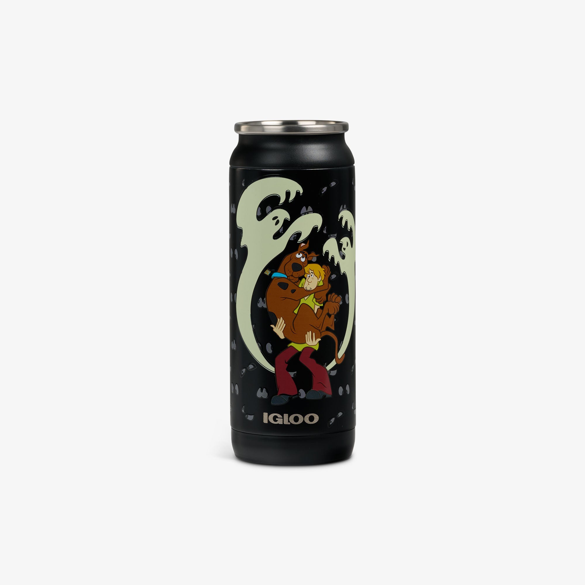 Copo térmico em formato de lata Scooby Doo™ Fantasmas Brilha no Escuro de 16 oz