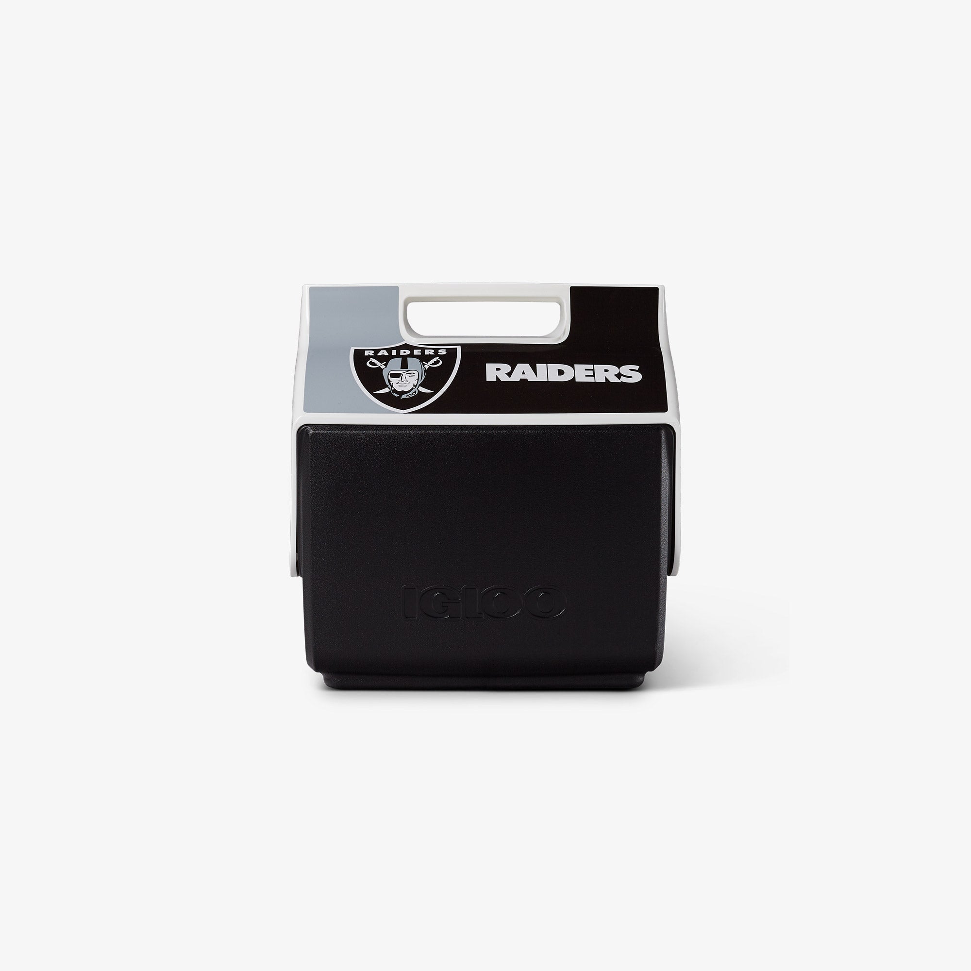 Caixa térmica Las Vegas Raiders Little Playmate de 7 qt
