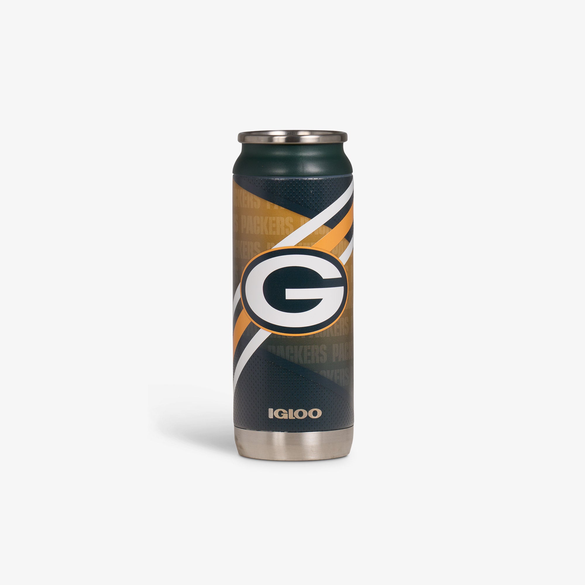 Copo térmico em formato de lata Green Bay Packers de 16 oz