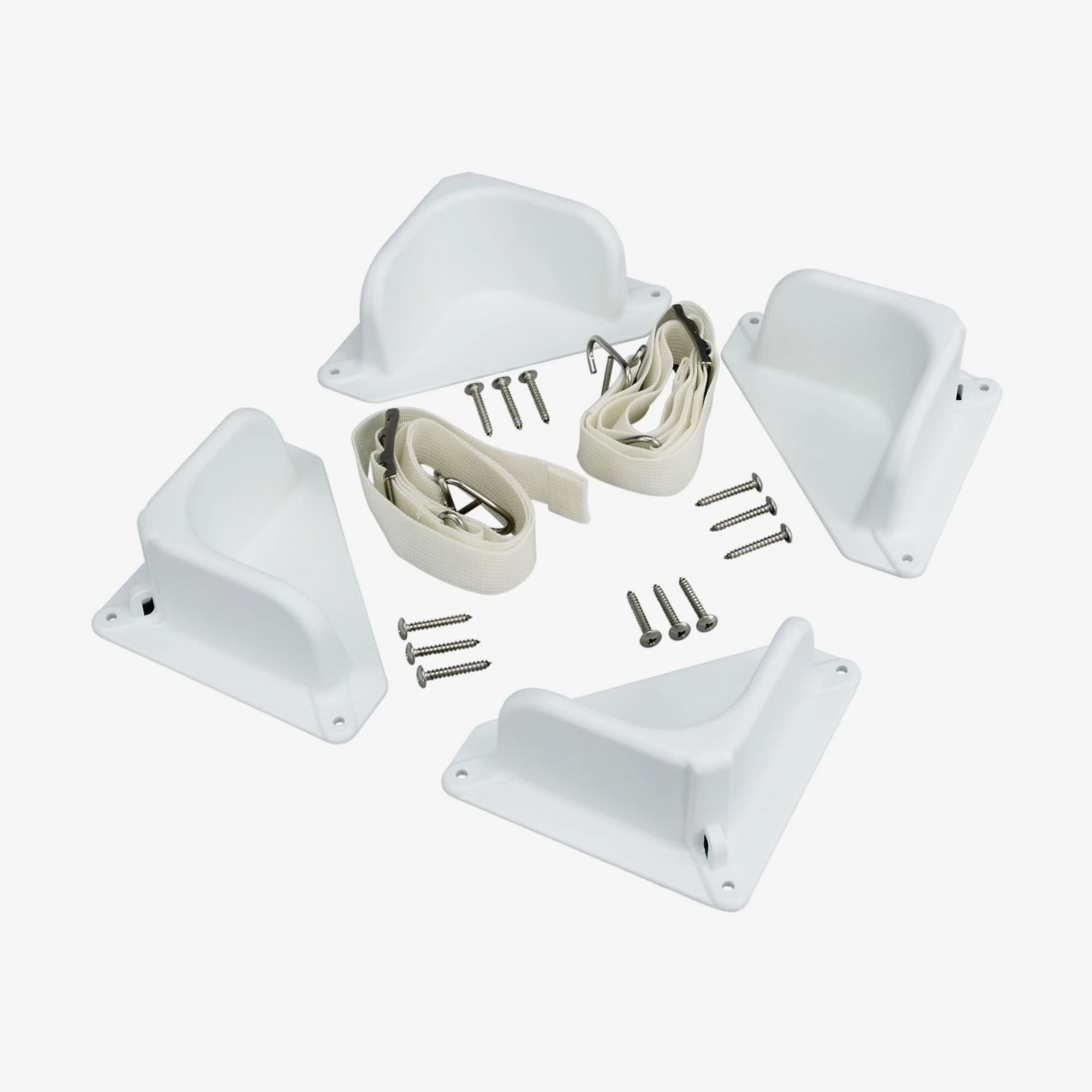 Kit universal de fixação Branco