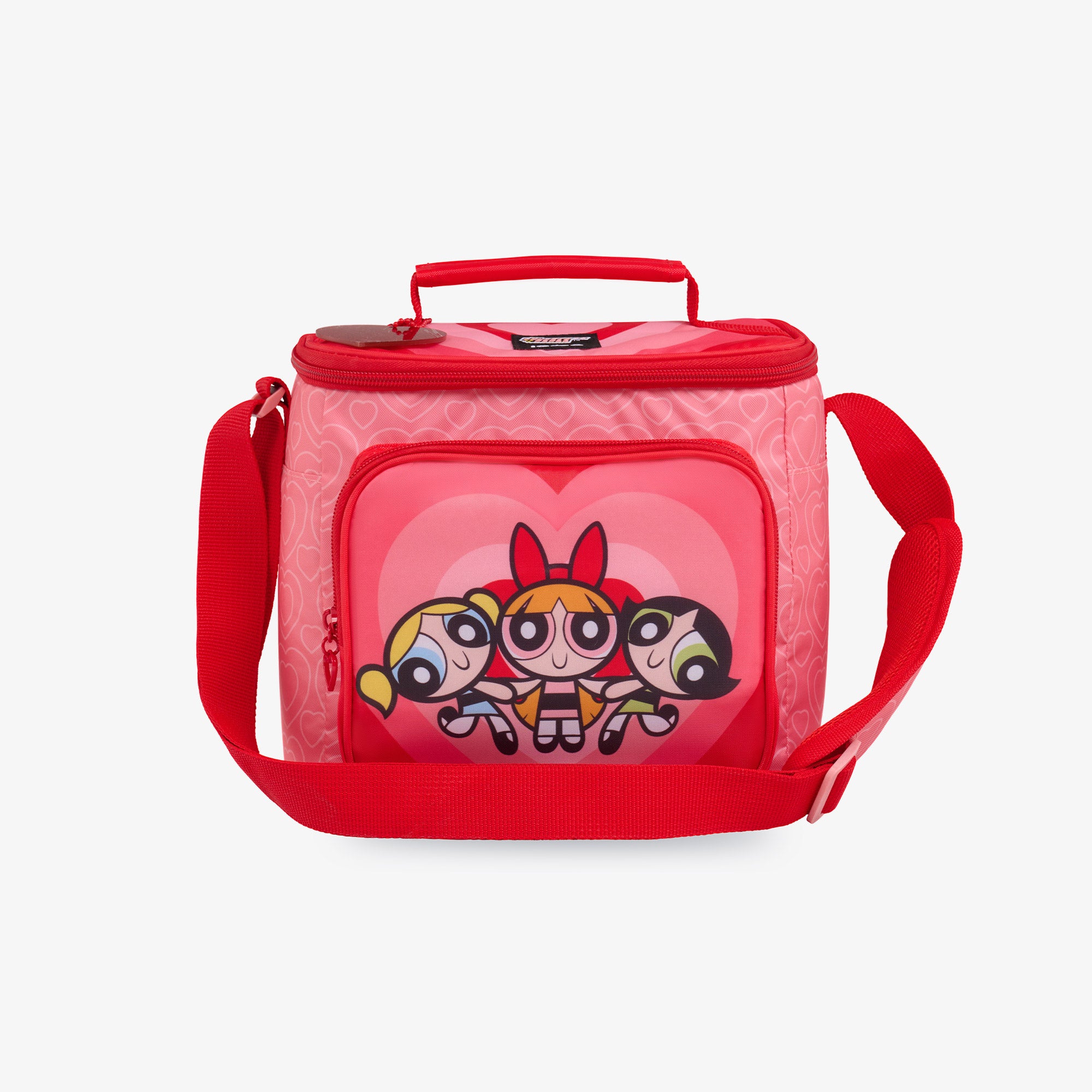 Bolsa para lanche quadrada As Meninas Superpoderosas