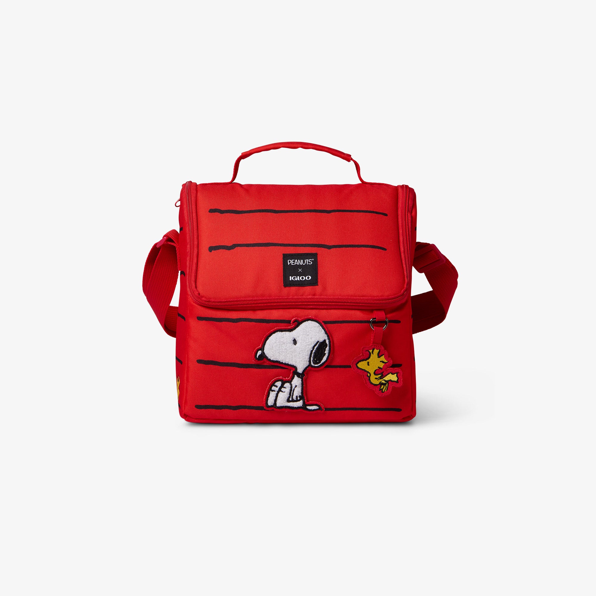 Lancheira Casinha do Snoopy para 16 latas