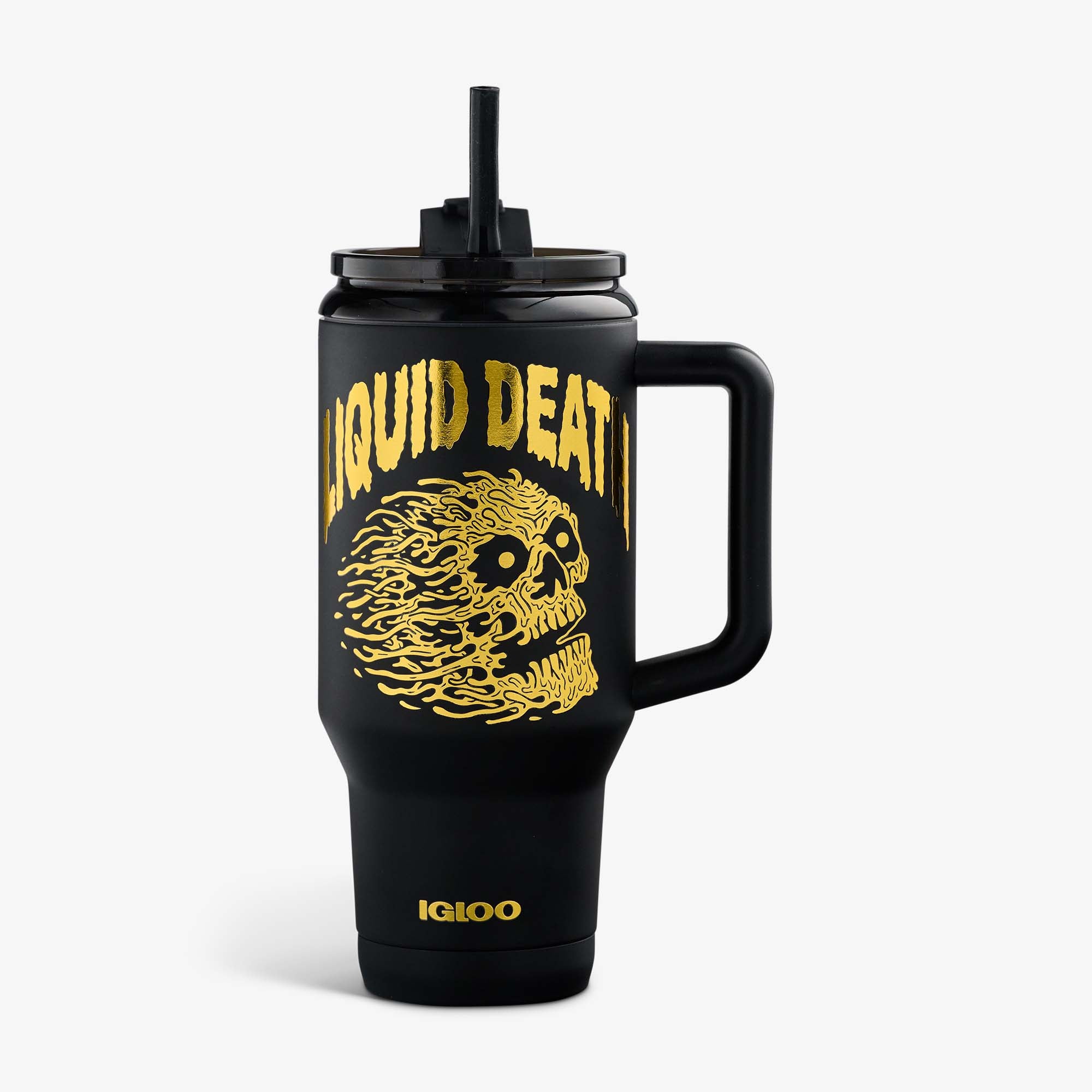 Caneca de Viagem Cold-Blooded Liquid Death de 32 Oz